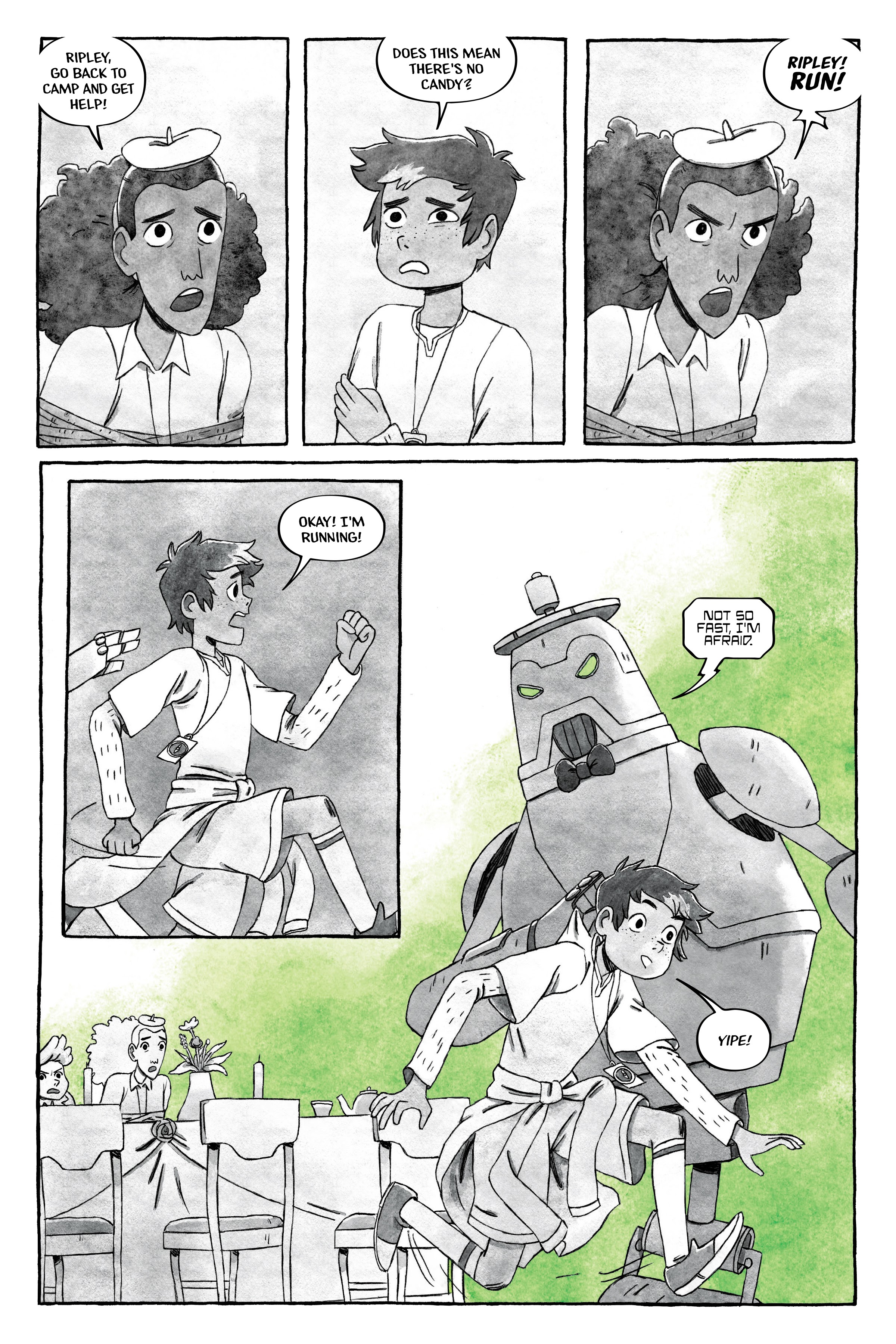 Read online Lumberjanes: The Infernal Compass comic -  Issue # TPB - 49