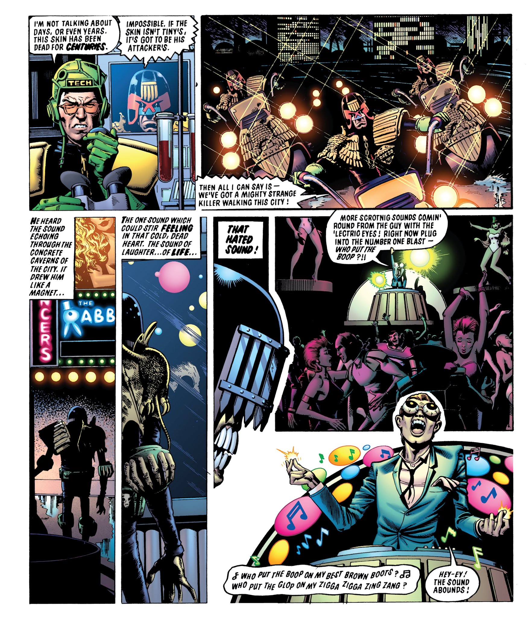 Read online Judge Dredd Classics: The Dark Judges comic -  Issue # TPB - 8