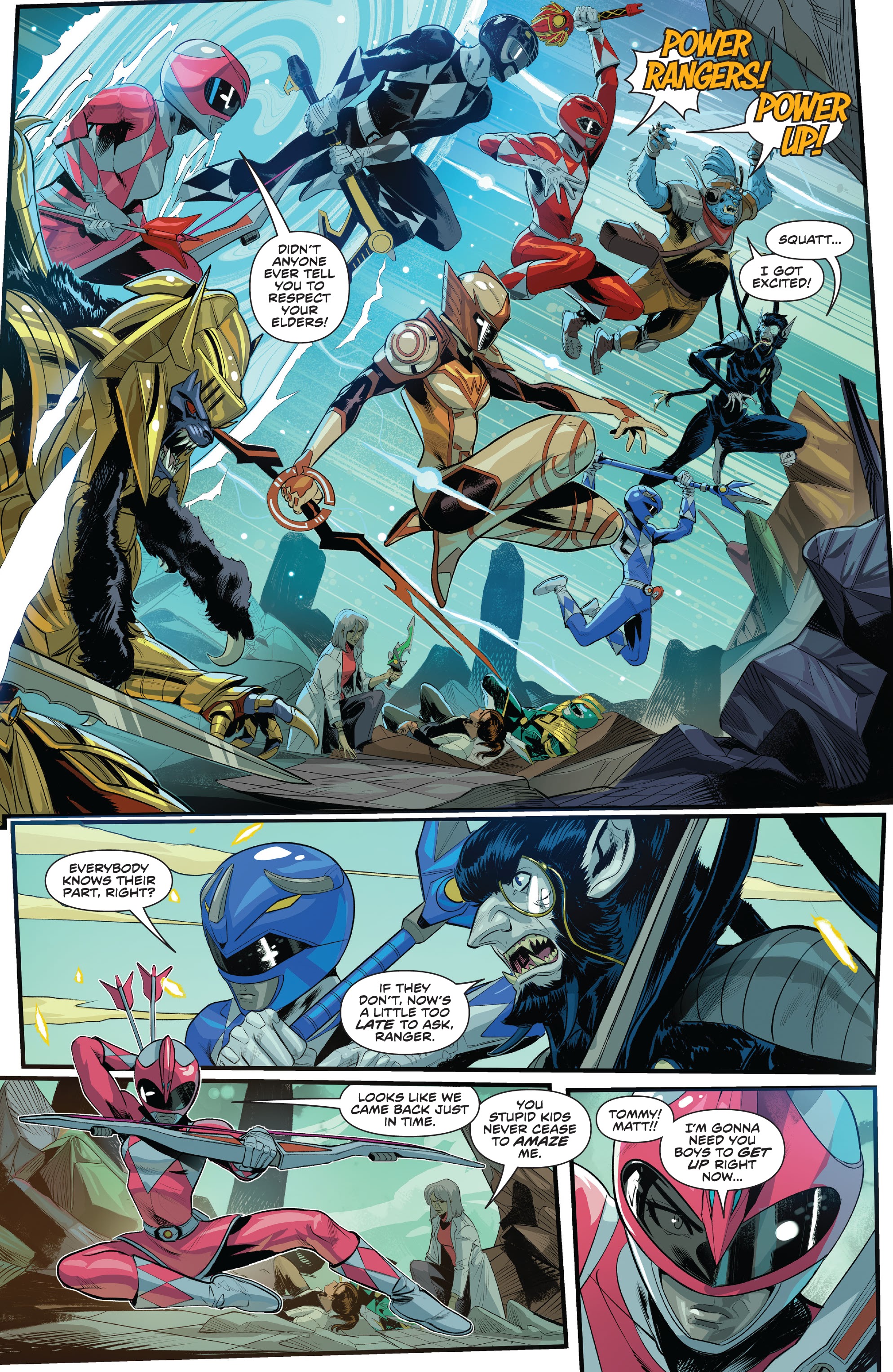 Read online Power Rangers comic -  Issue #14 - 16