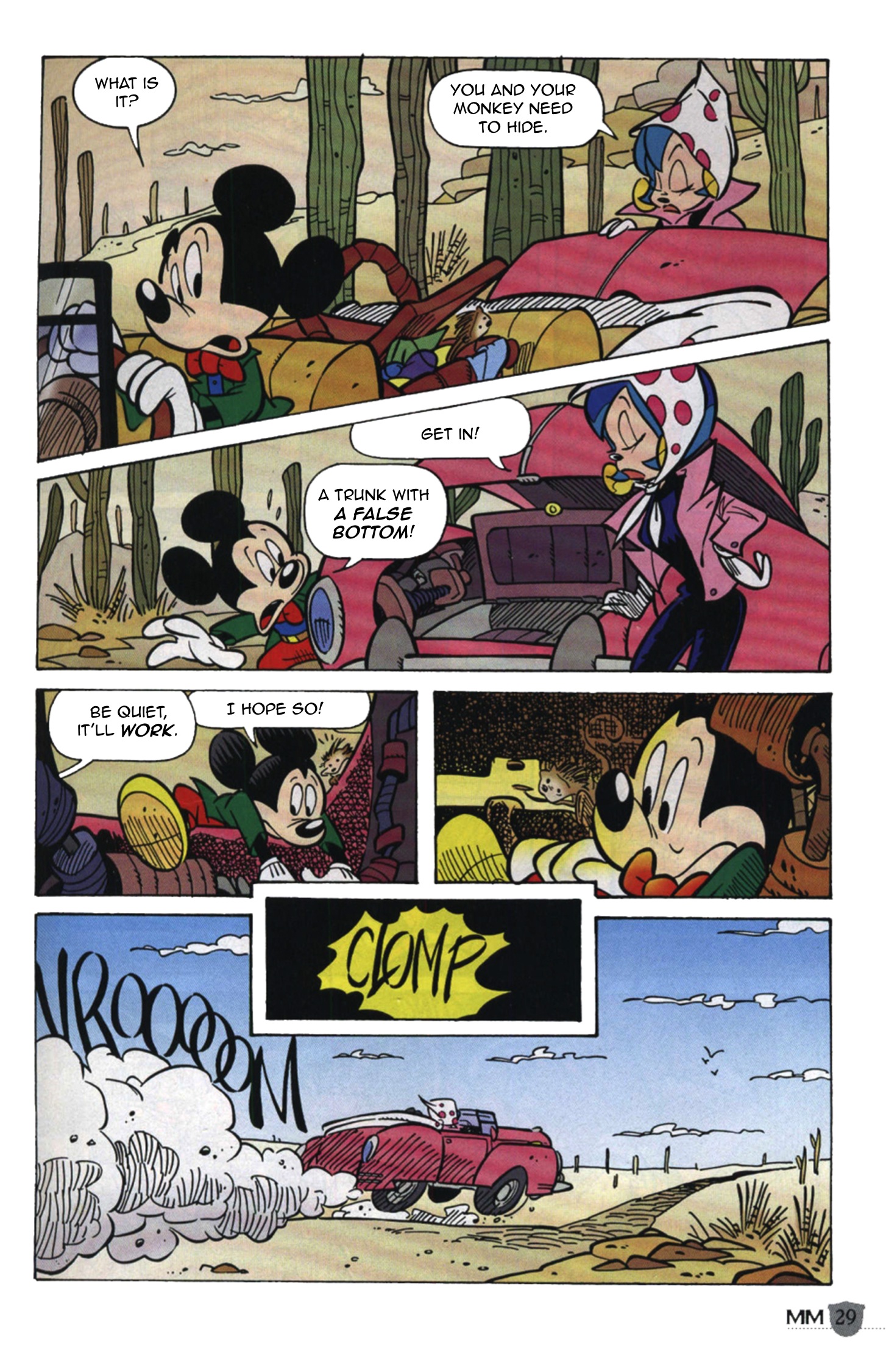 Read online Mickey Mouse Mystery Magazine comic -  Issue #2 - 29