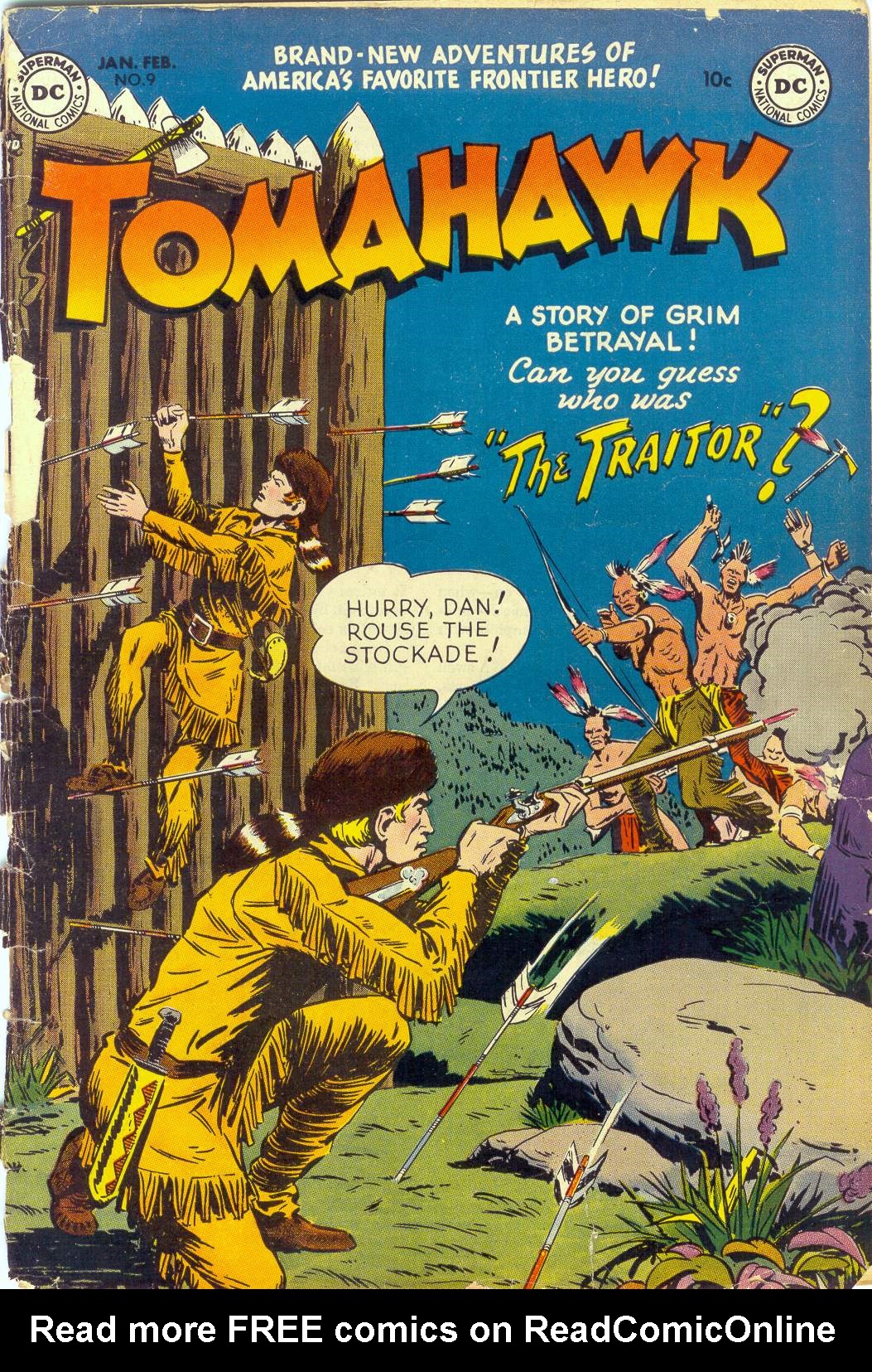 Read online Tomahawk comic -  Issue #9 - 1