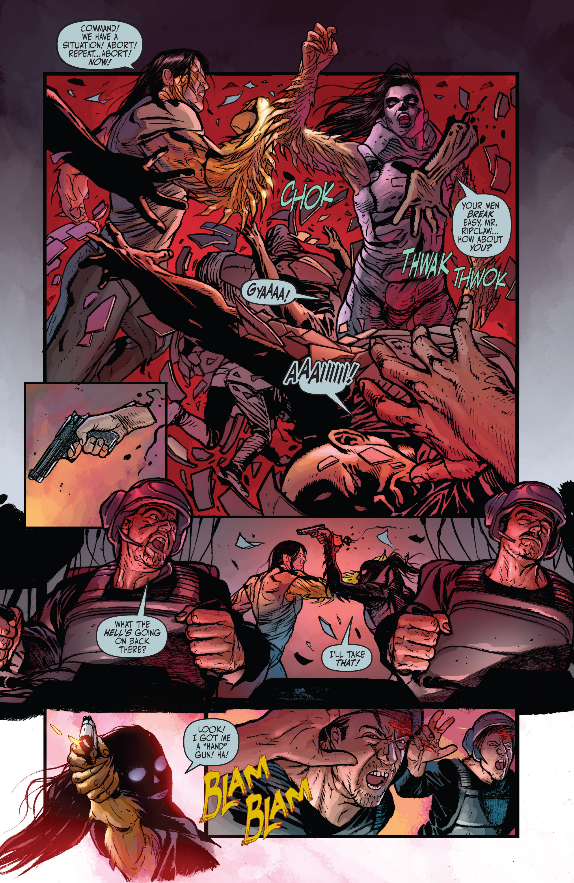 Read online Cyberforce (2012) comic -  Issue #7 - 9