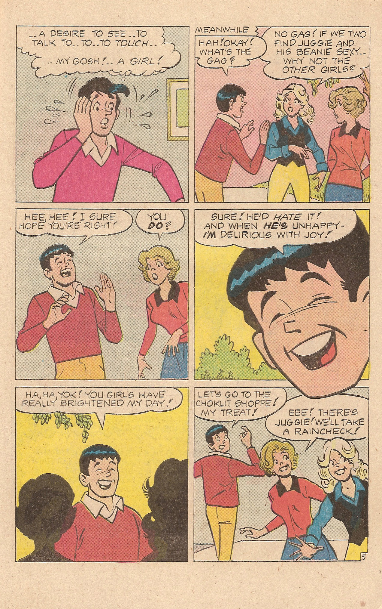 Read online Jughead (1965) comic -  Issue #283 - 7