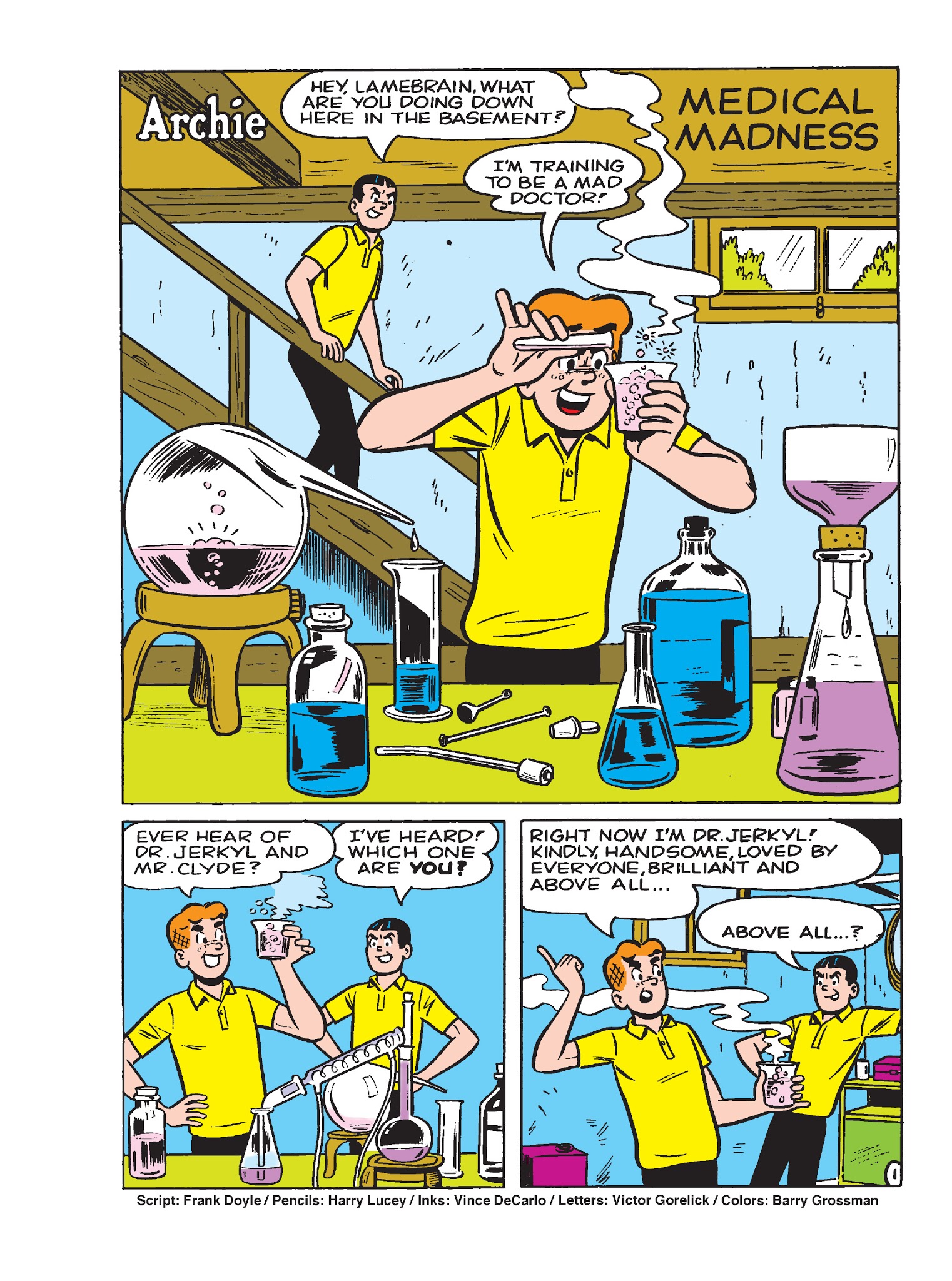 Read online Archie's Funhouse Double Digest comic -  Issue #20 - 201