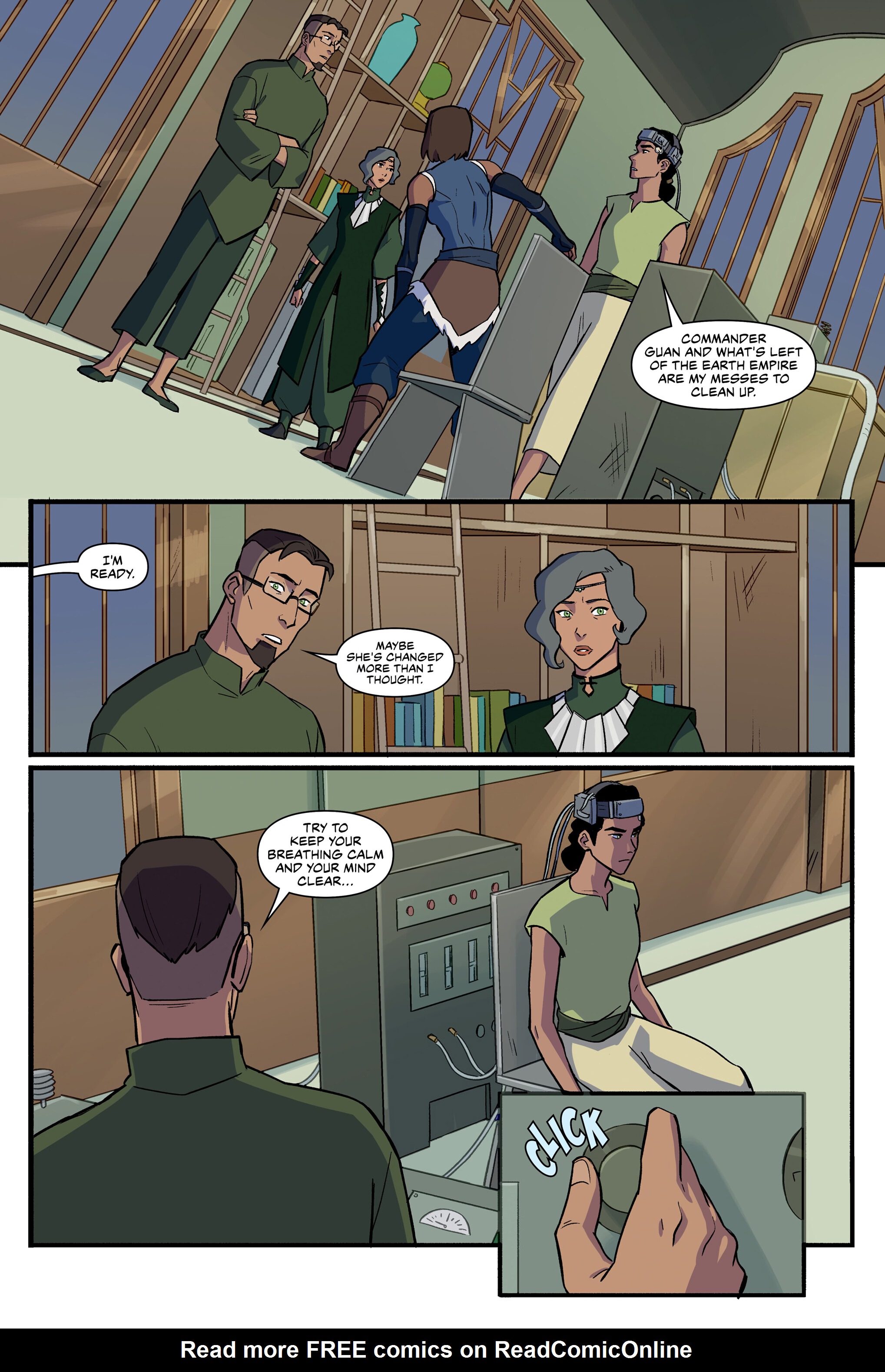Read online Nickelodeon The Legend of Korra: Ruins of the Empire comic -  Issue # TPB 3 - 26