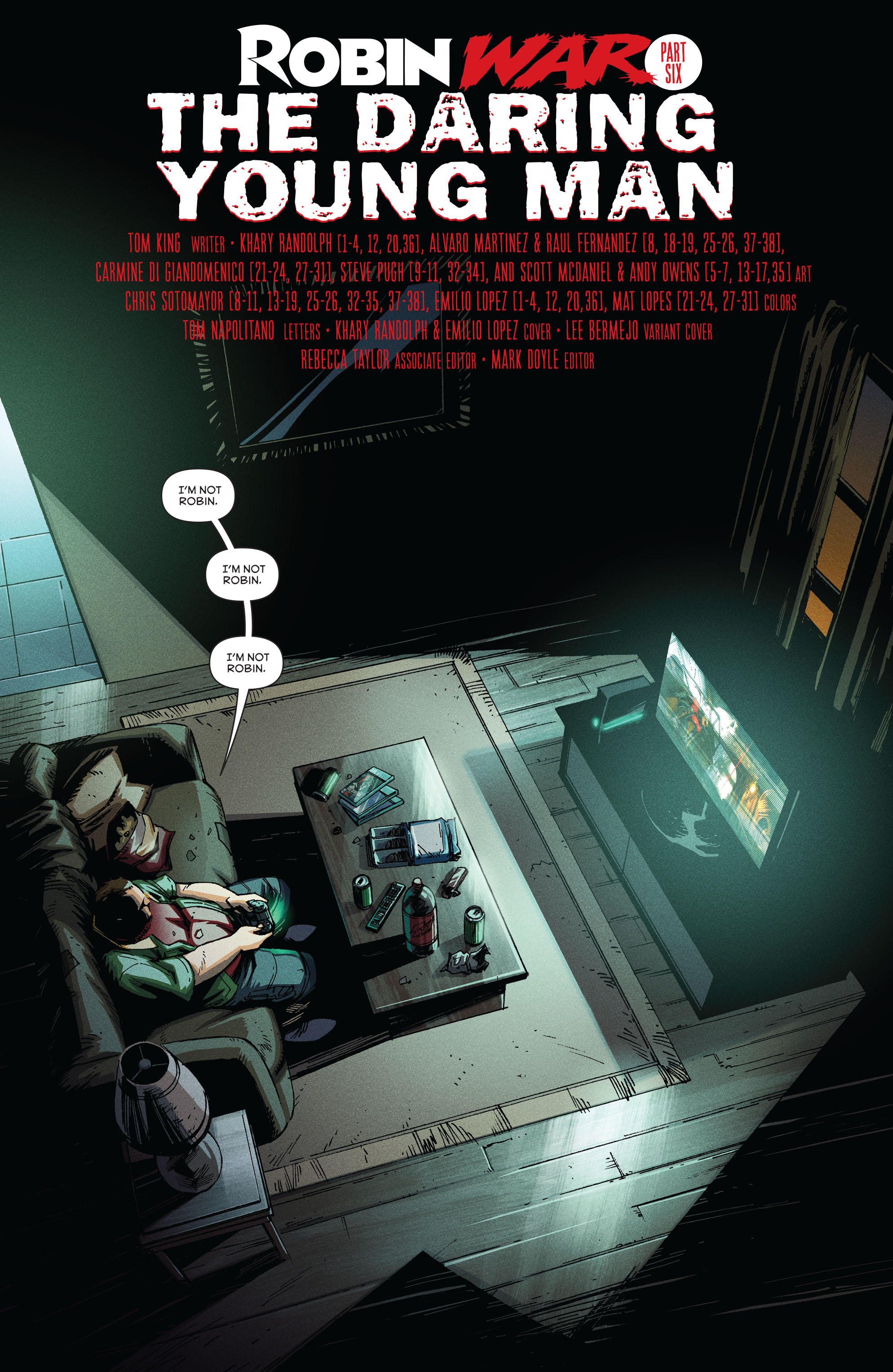 Read online Robin War comic -  Issue #2 - 7