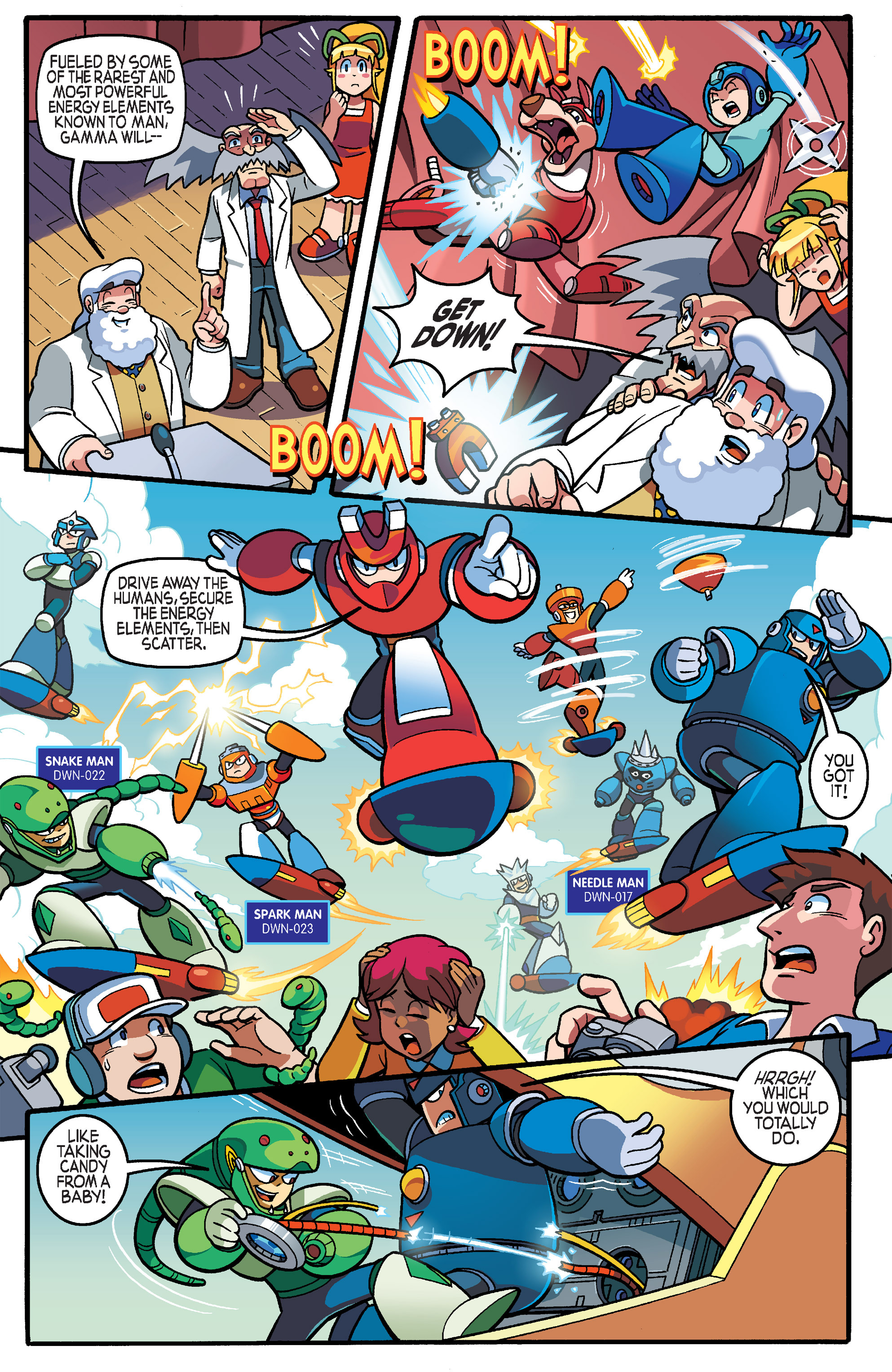 Read online Mega Man comic -  Issue #36 - 19