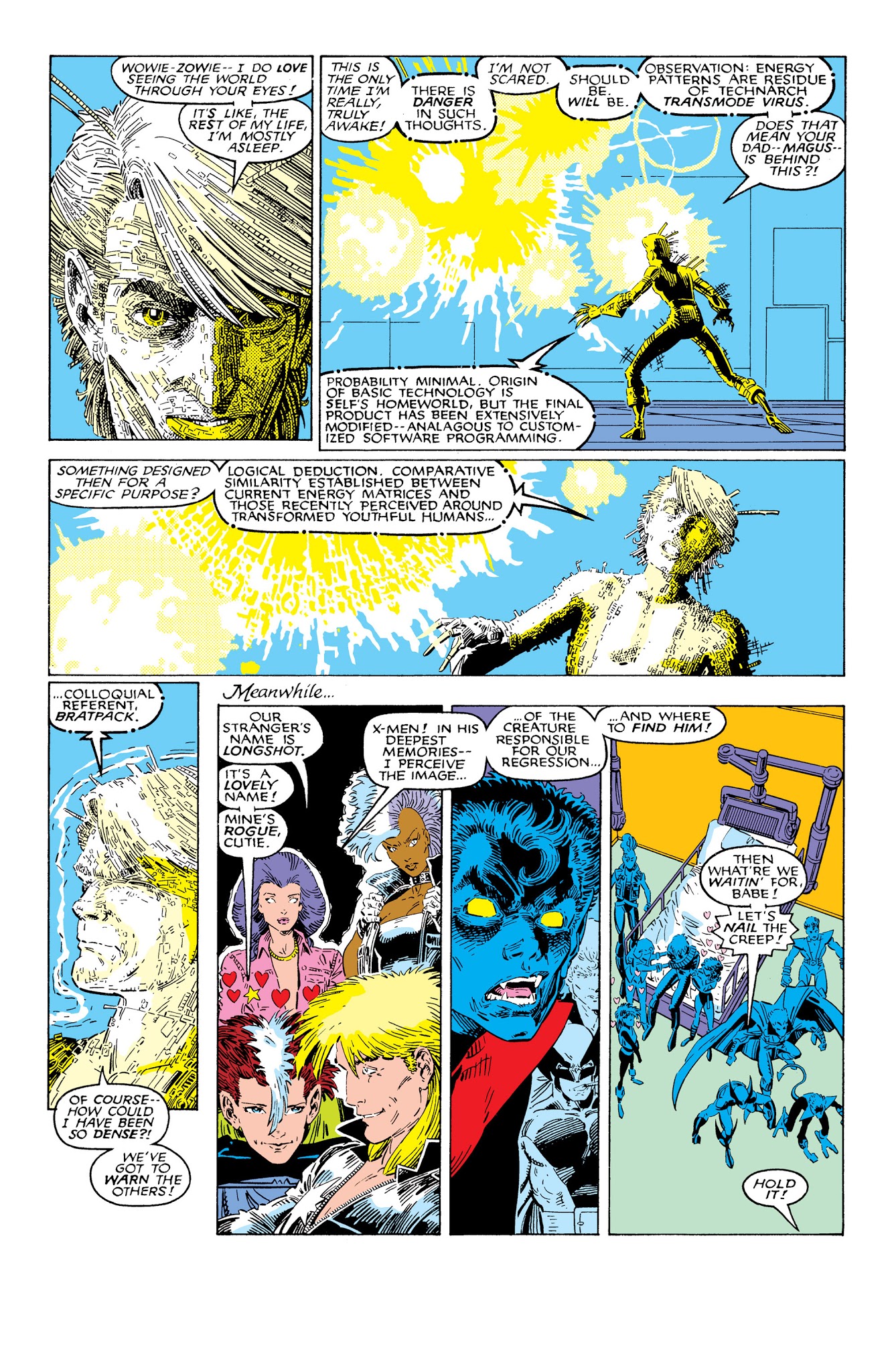Read online New Mutants Classic comic -  Issue # TPB 6 - 158