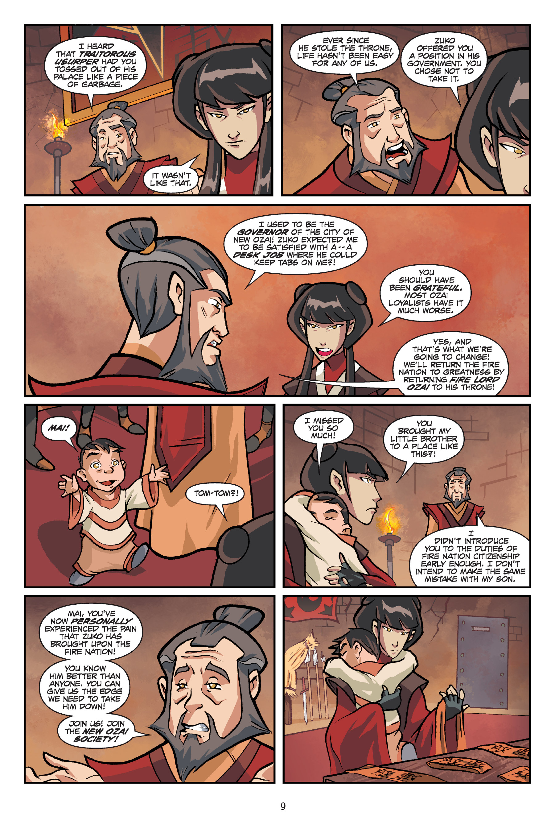 Read online Nickelodeon Avatar: The Last Airbender - Team Avatar Tales comic -  Issue # TPB - 10