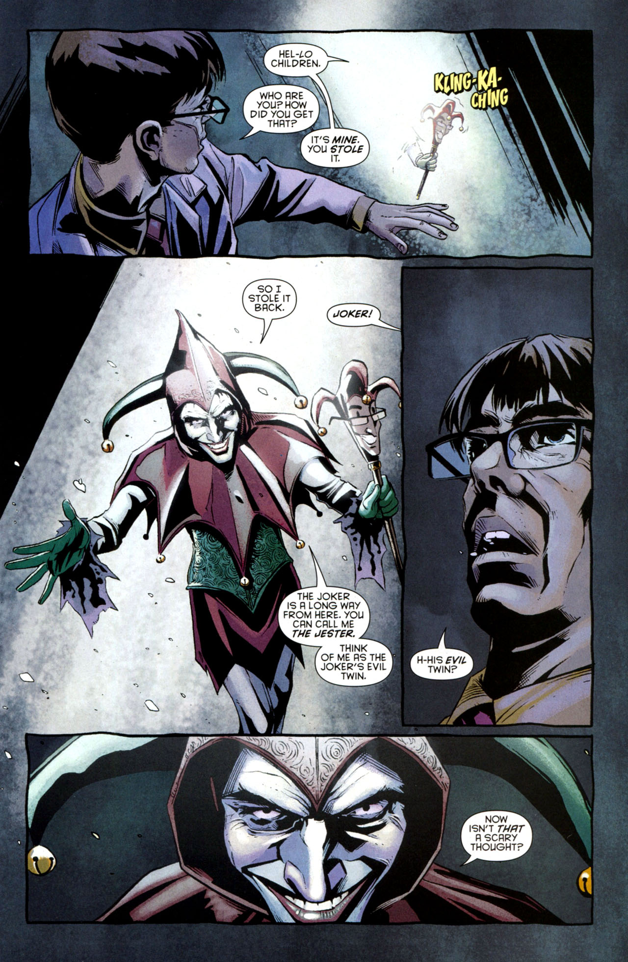 Read online Arkham Reborn comic -  Issue #3 - 21
