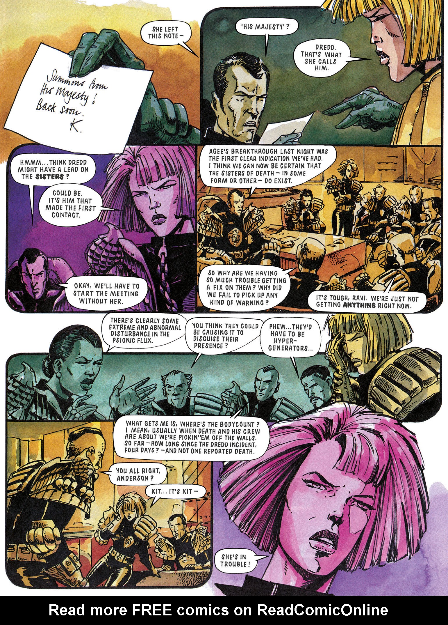 Read online Essential Judge Dredd: Necropolis comic -  Issue # TPB (Part 1) - 73