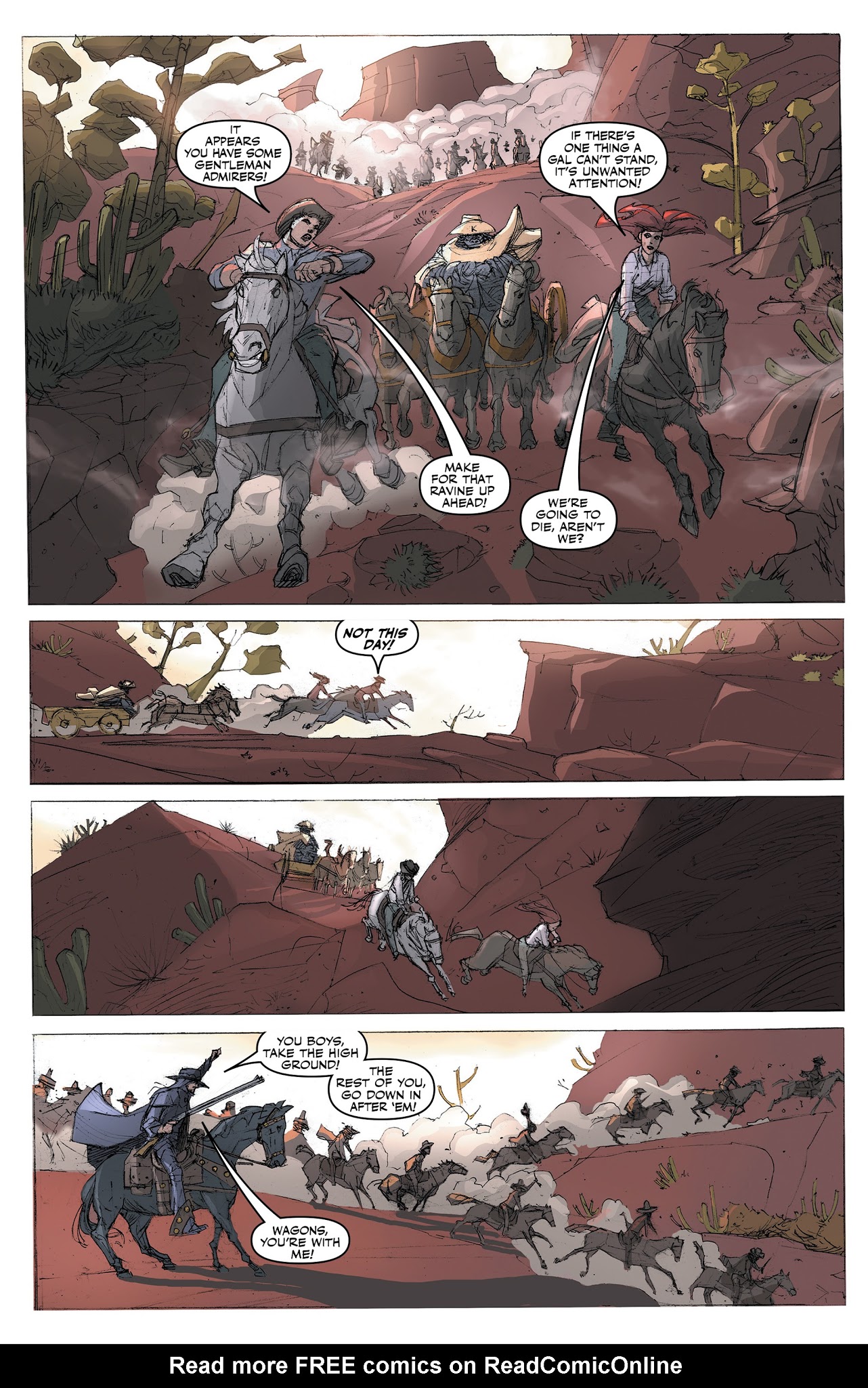 Read online Six-Gun Gorilla: Long Days of Vengeance comic -  Issue #6 - 3