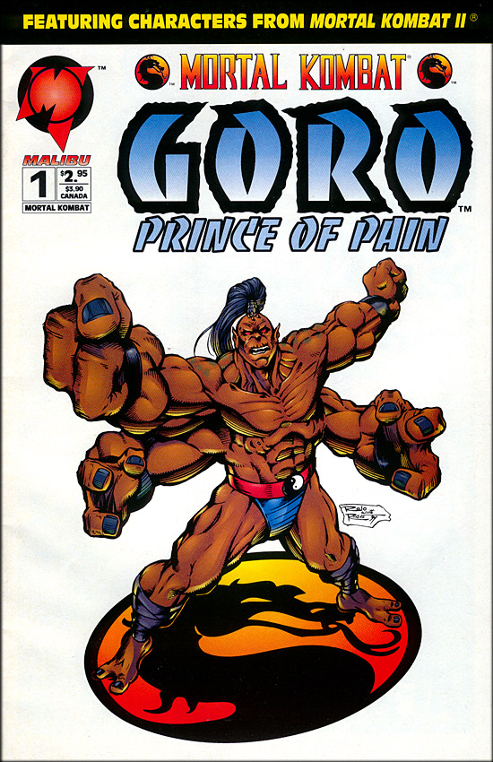 Read online Mortal Kombat: GORO, Prince of Pain comic -  Issue #1 - 1