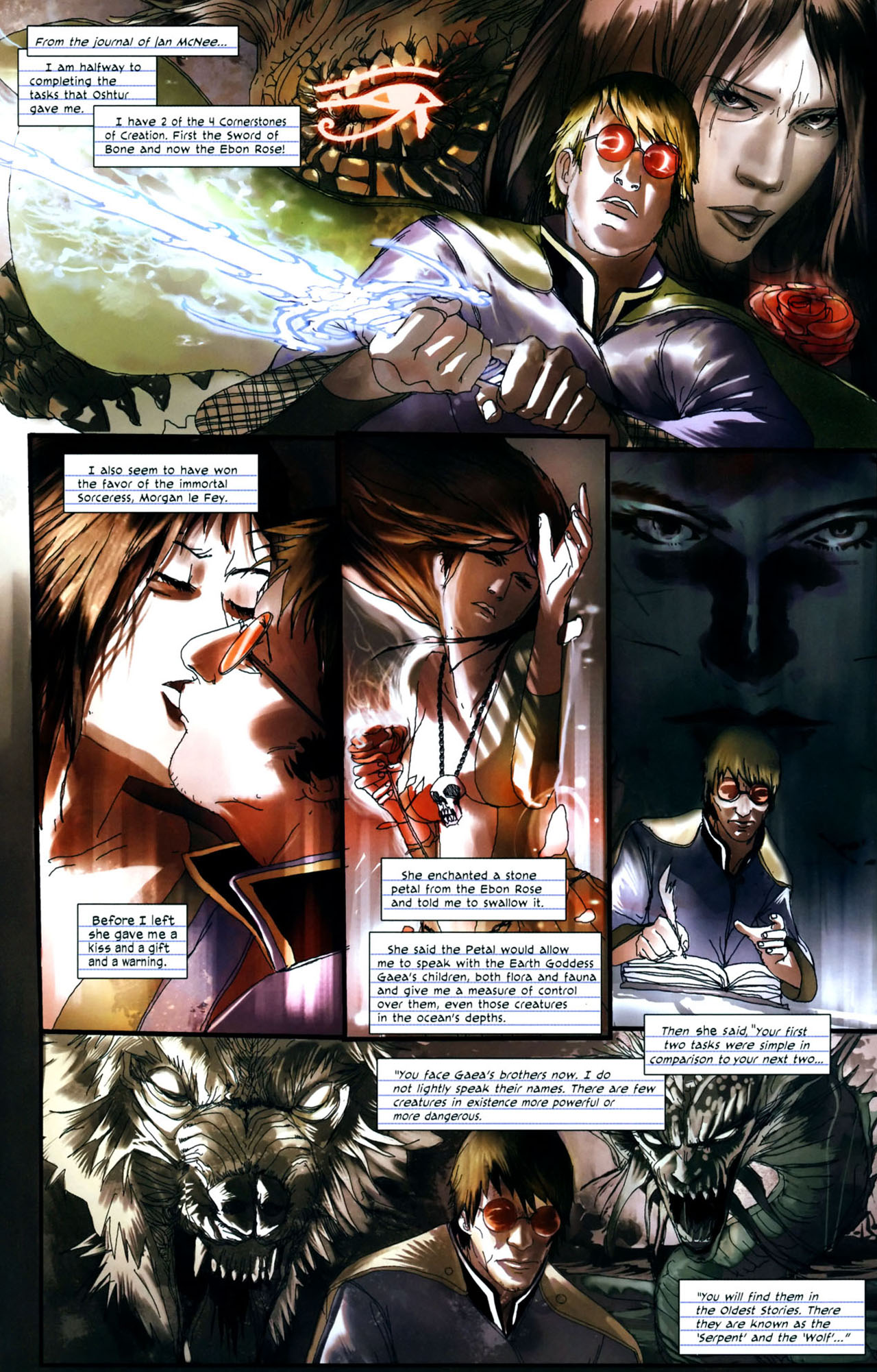 Read online Mystic Arcana comic -  Issue #3 - 3