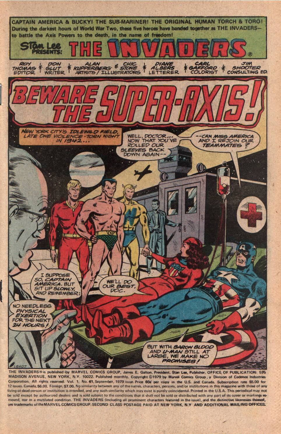 Read online The Invaders (1975) comic -  Issue #41 - 3