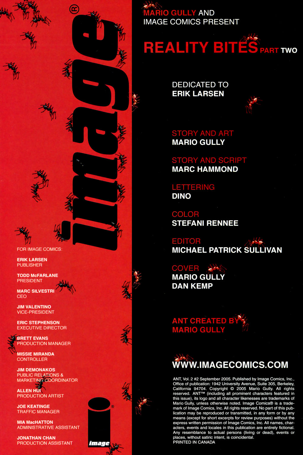 Read online Ant comic -  Issue #2 - 2
