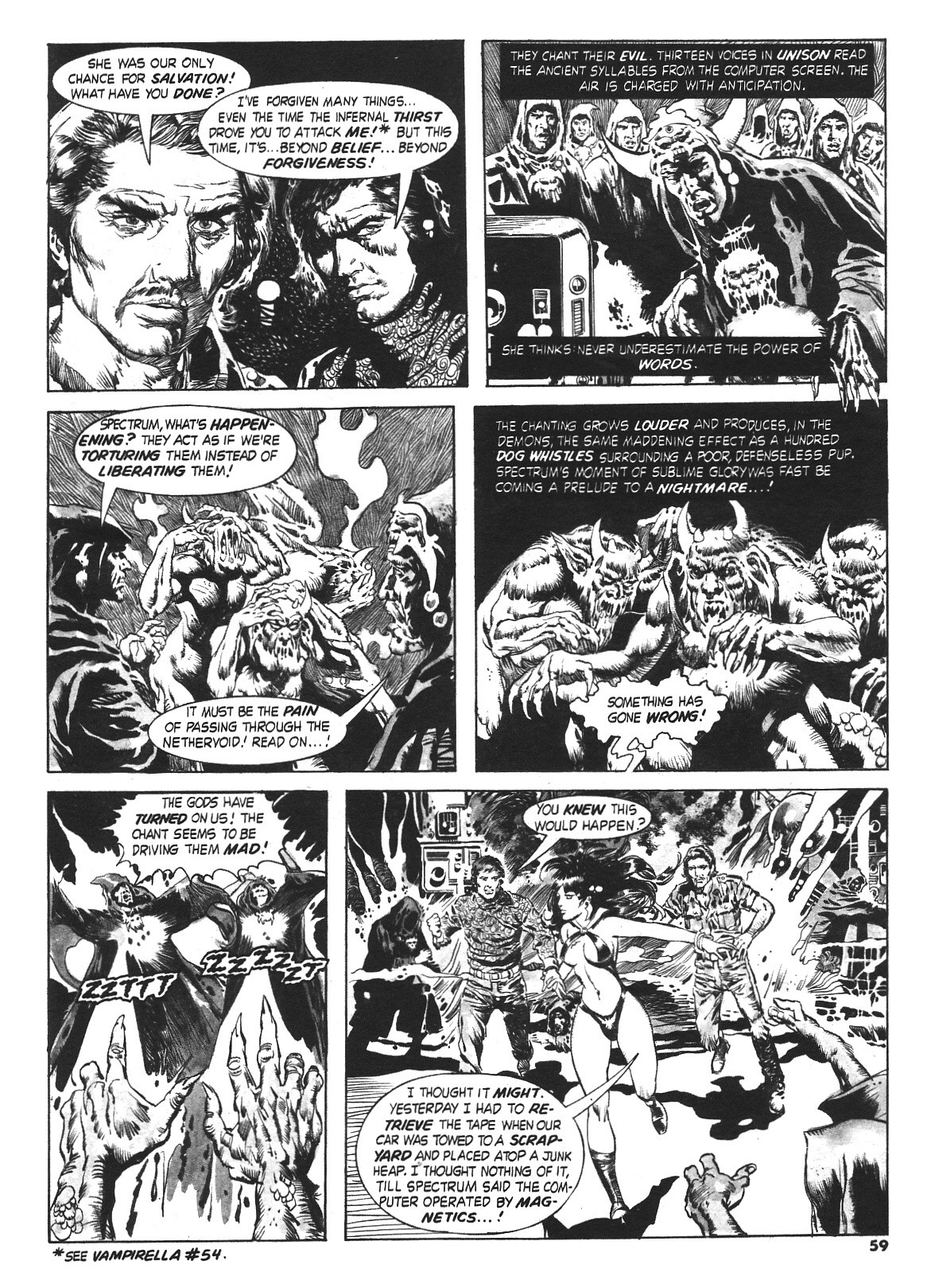 Read online Vampirella (1969) comic -  Issue #64 - 59