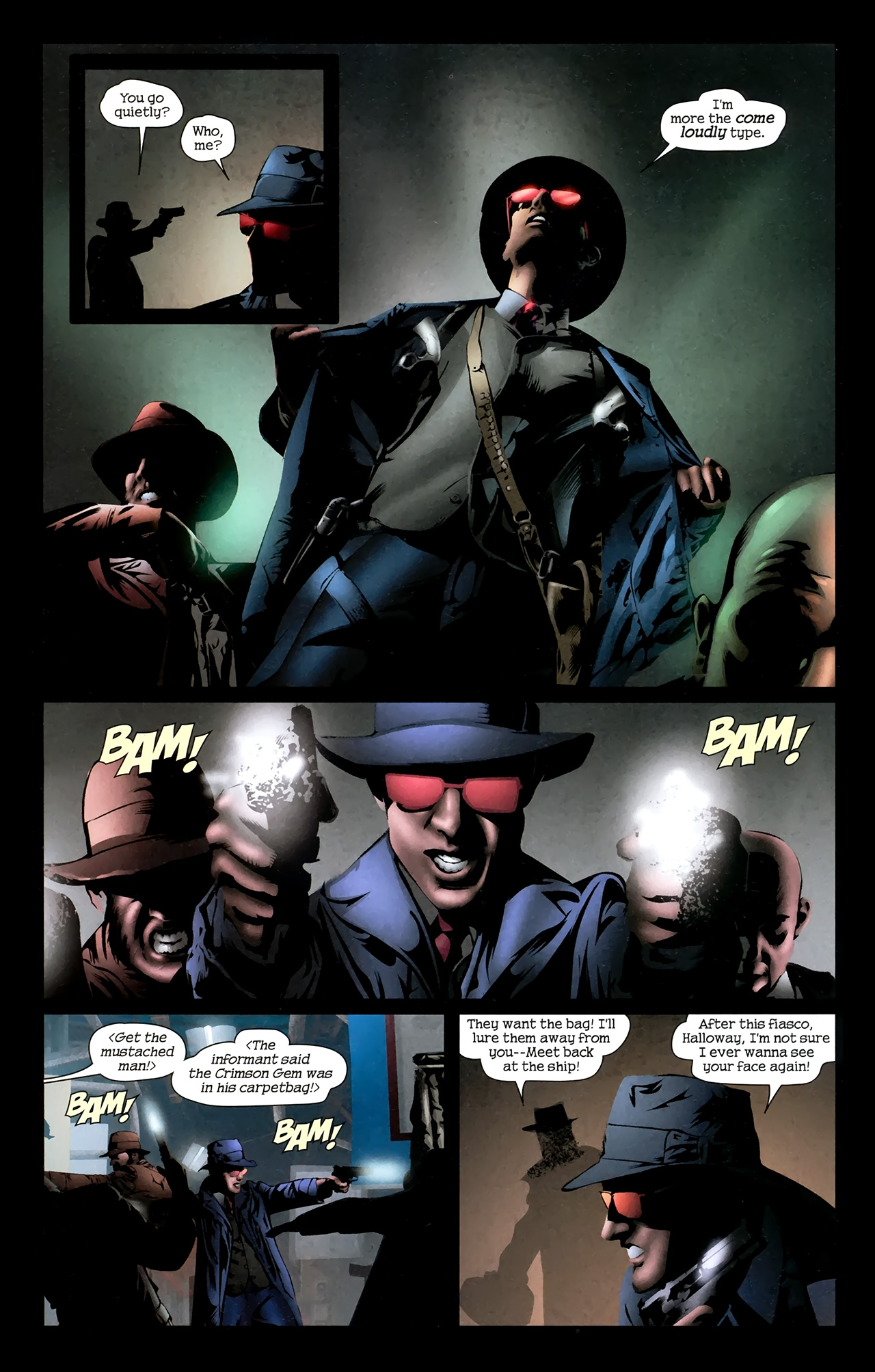 Read online X-Men Noir: Mark of Cain comic -  Issue #1 - 15