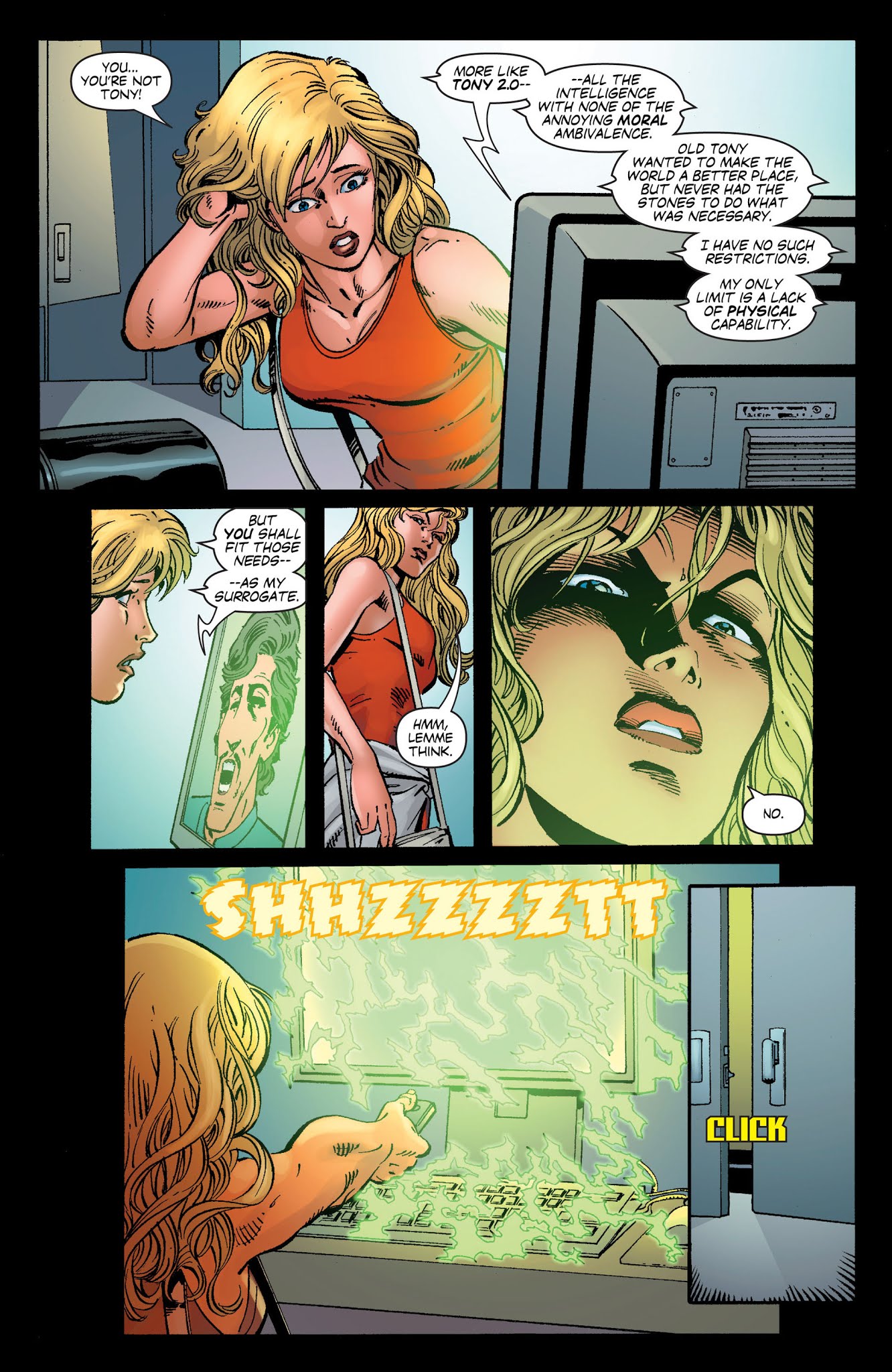 Read online Iron Man (1968) comic -  Issue #258.2 - 16