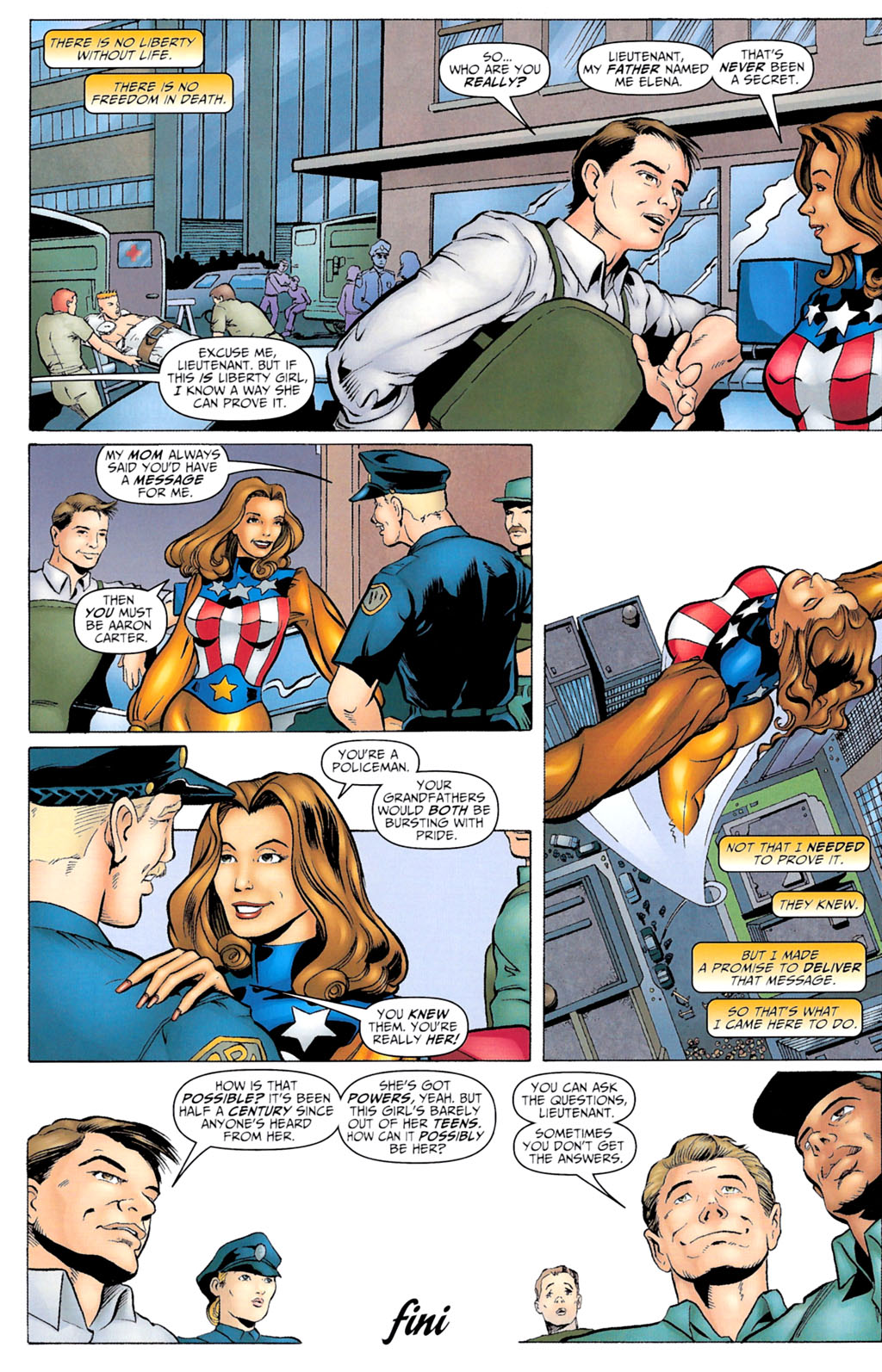 Read online Liberty Girl comic -  Issue #0 - 11