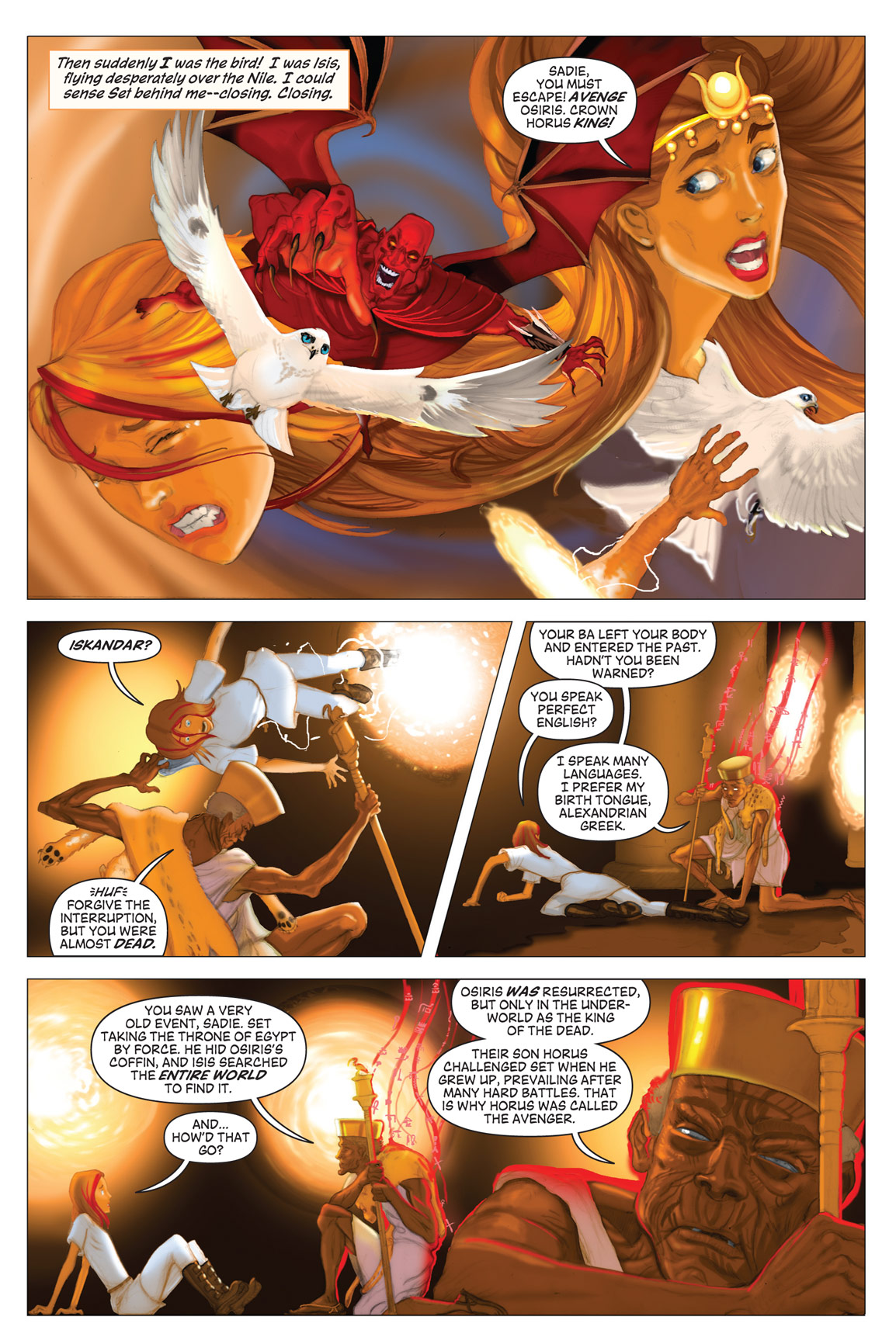 Read online The Kane Chronicles comic -  Issue # TPB 1 - 72
