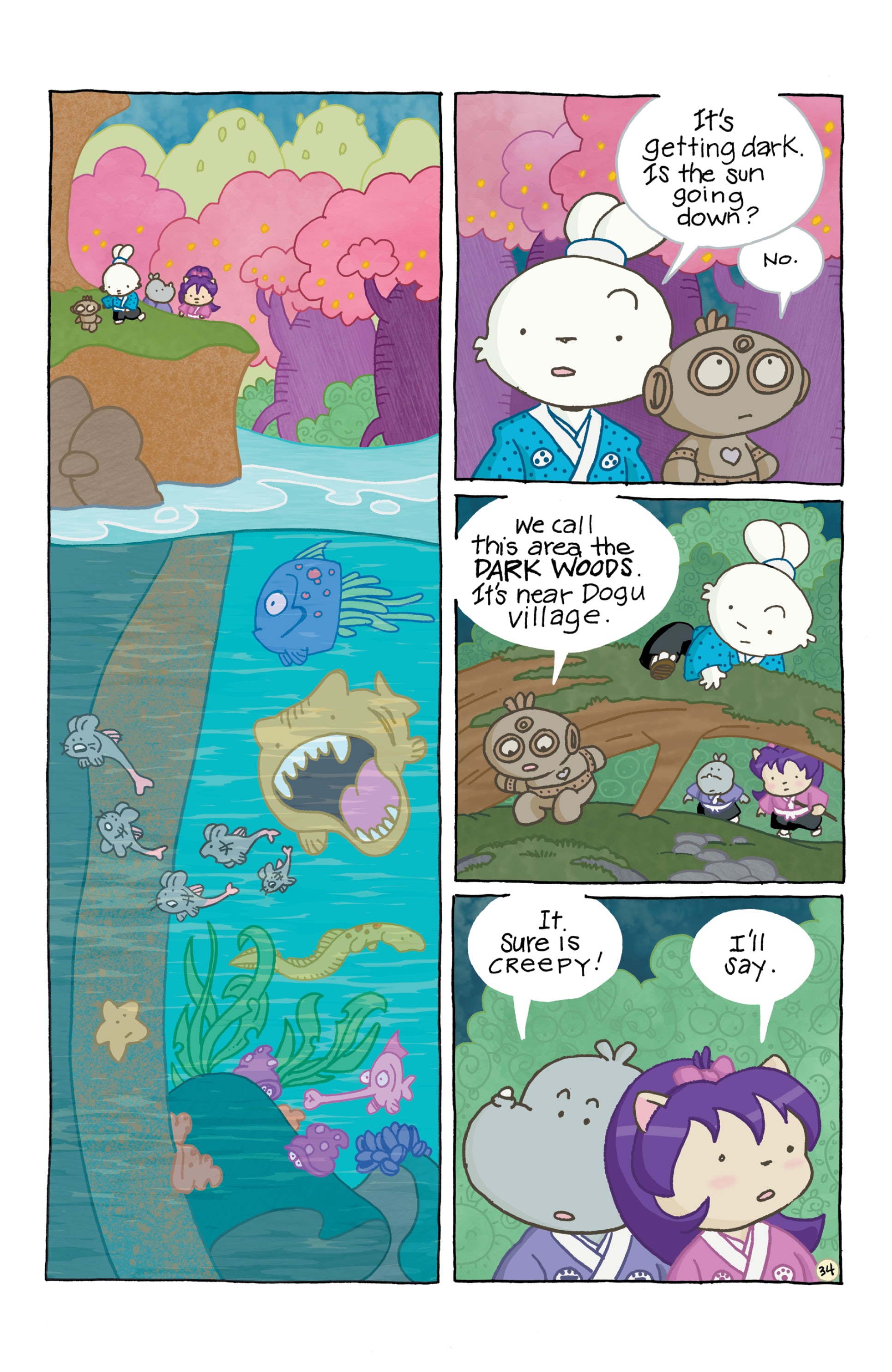 Read online Chibi-Usagi: Attack of the Heebie Chibis comic -  Issue # TPB - 38