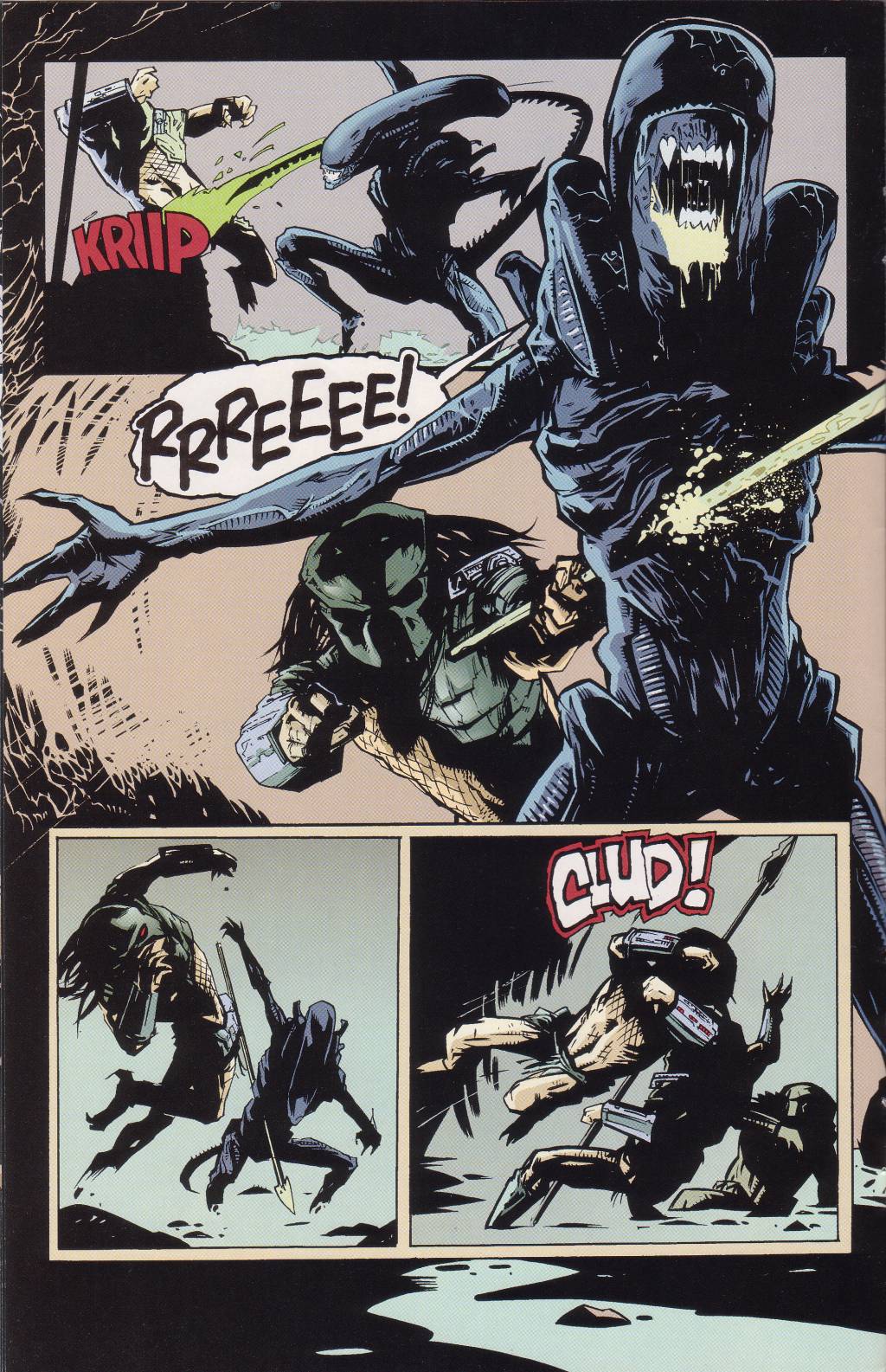 Read online Aliens vs. Predator: Eternal comic -  Issue #3 - 8