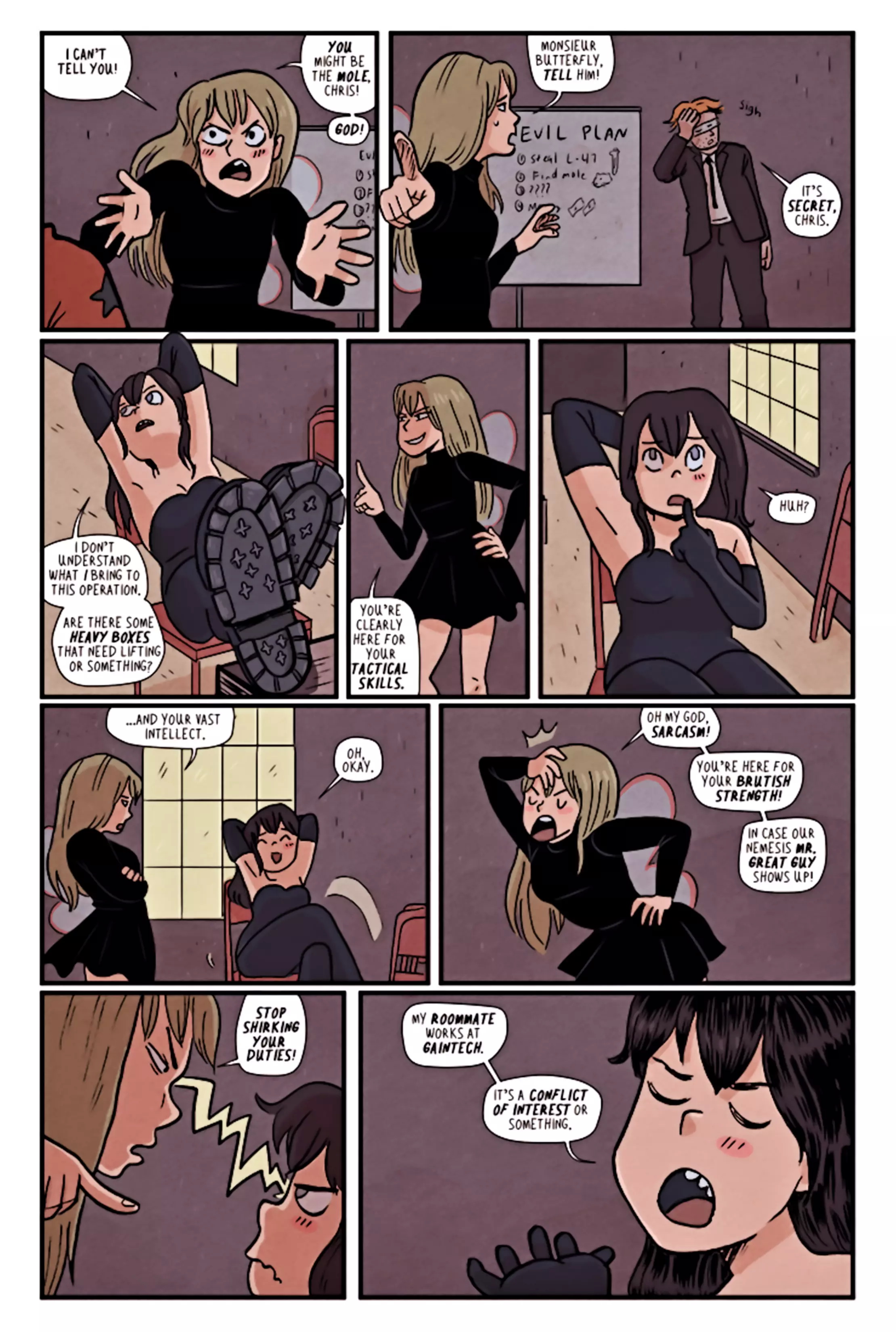 Read online Henchgirl comic -  Issue #4 - 4