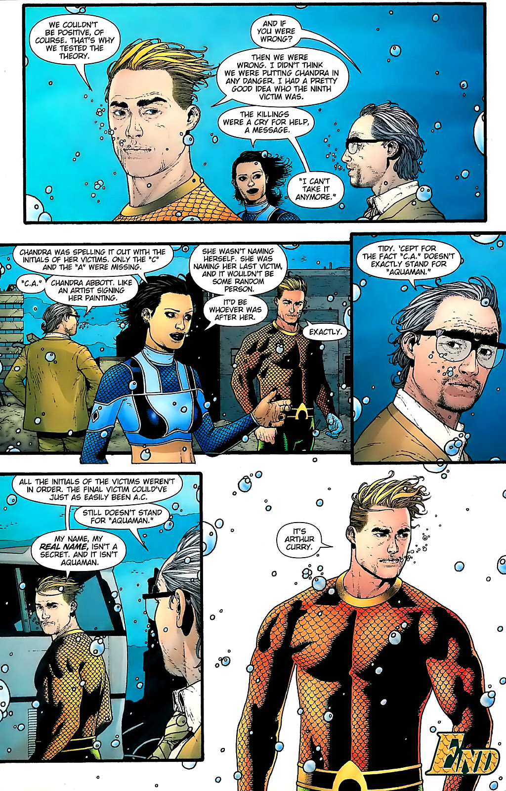 Read online Aquaman (2003) comic -  Issue #31 - 23