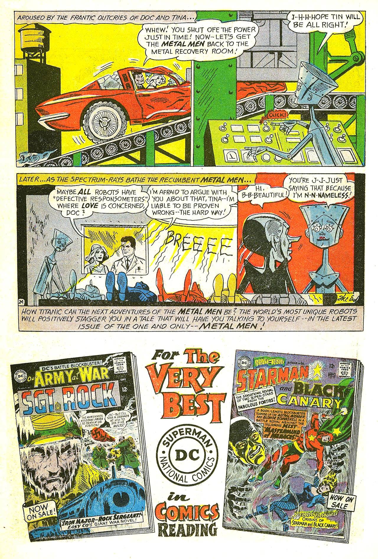 Read online Metal Men (1963) comic -  Issue #15 - 31