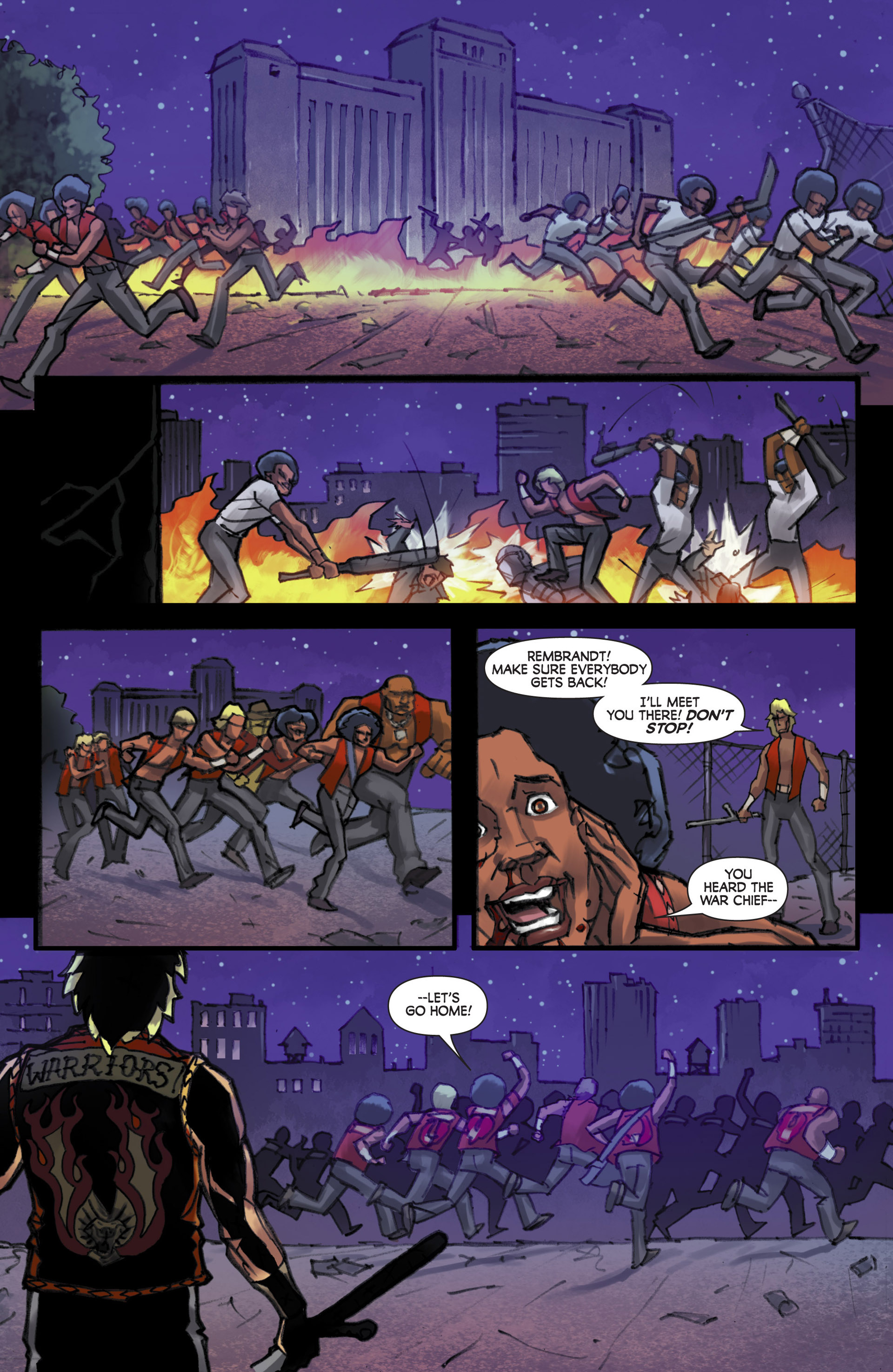 Read online The Warriors: Jailbreak comic -  Issue #4 - 16