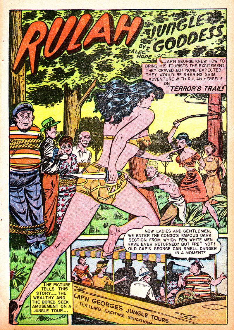 Read online Rulah - Jungle Goddess comic -  Issue #17 - 22