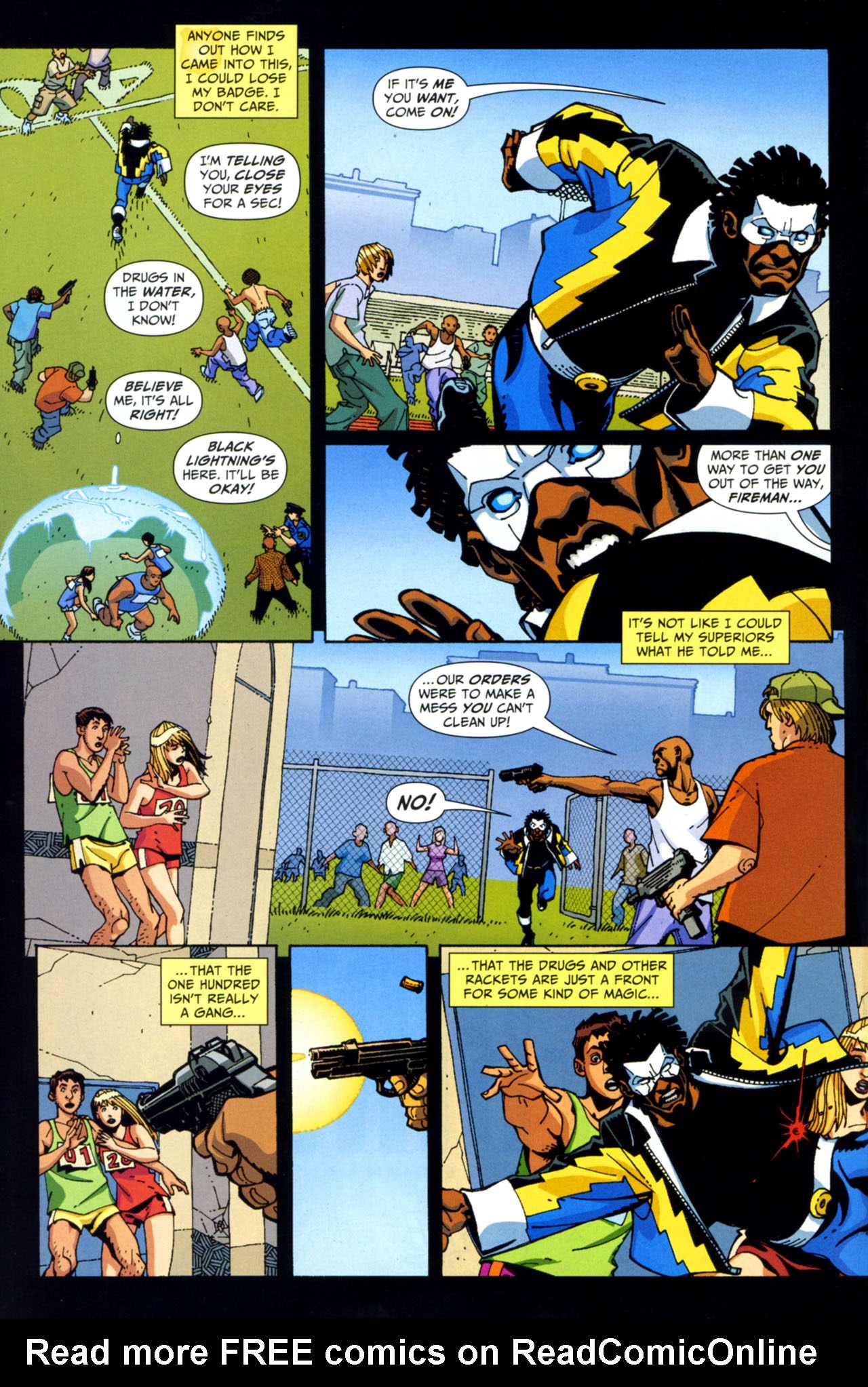 Read online Black Lightning: Year One comic -  Issue #5 - 18