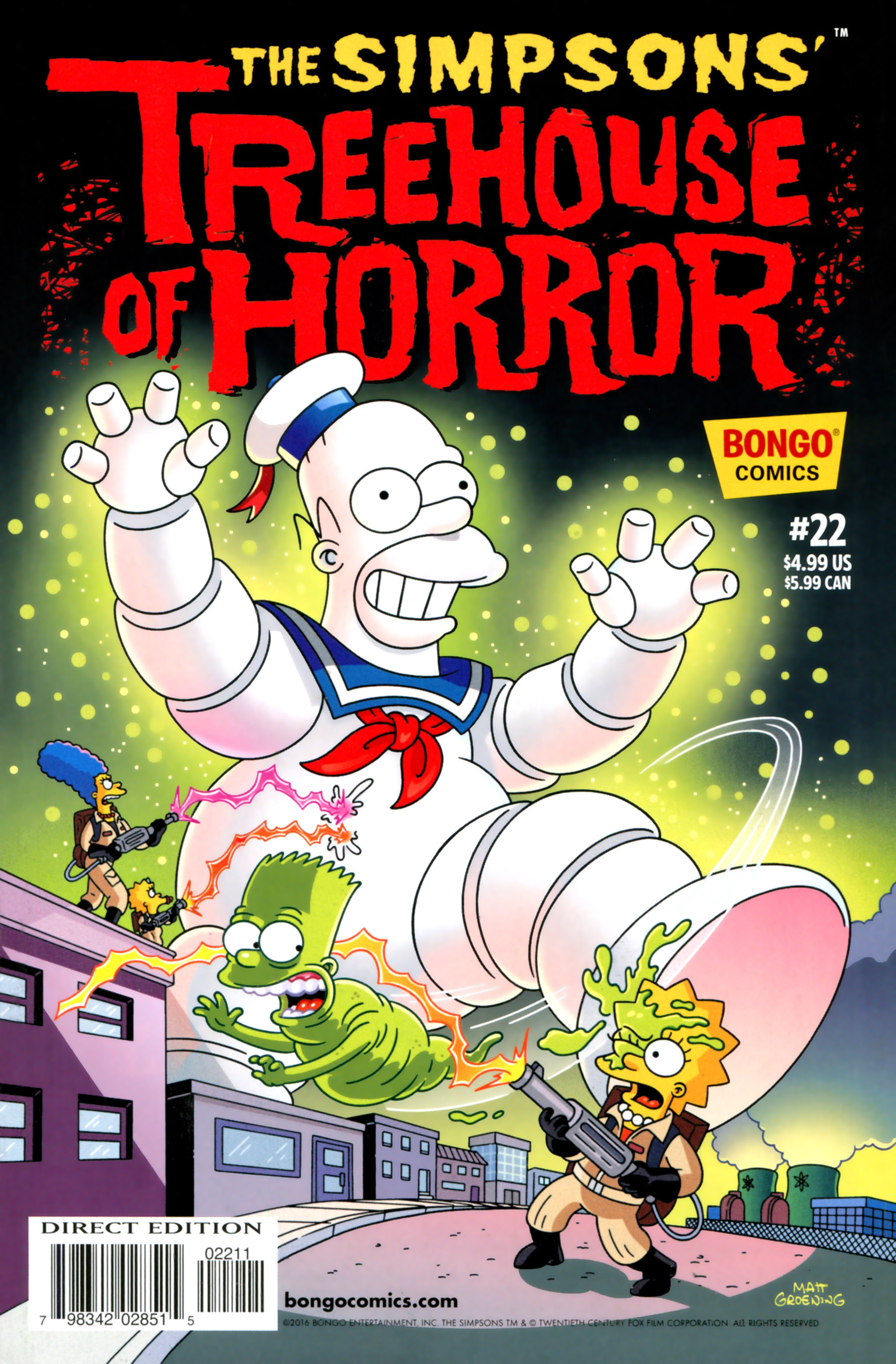 Read online Treehouse of Horror comic -  Issue #22 - 1