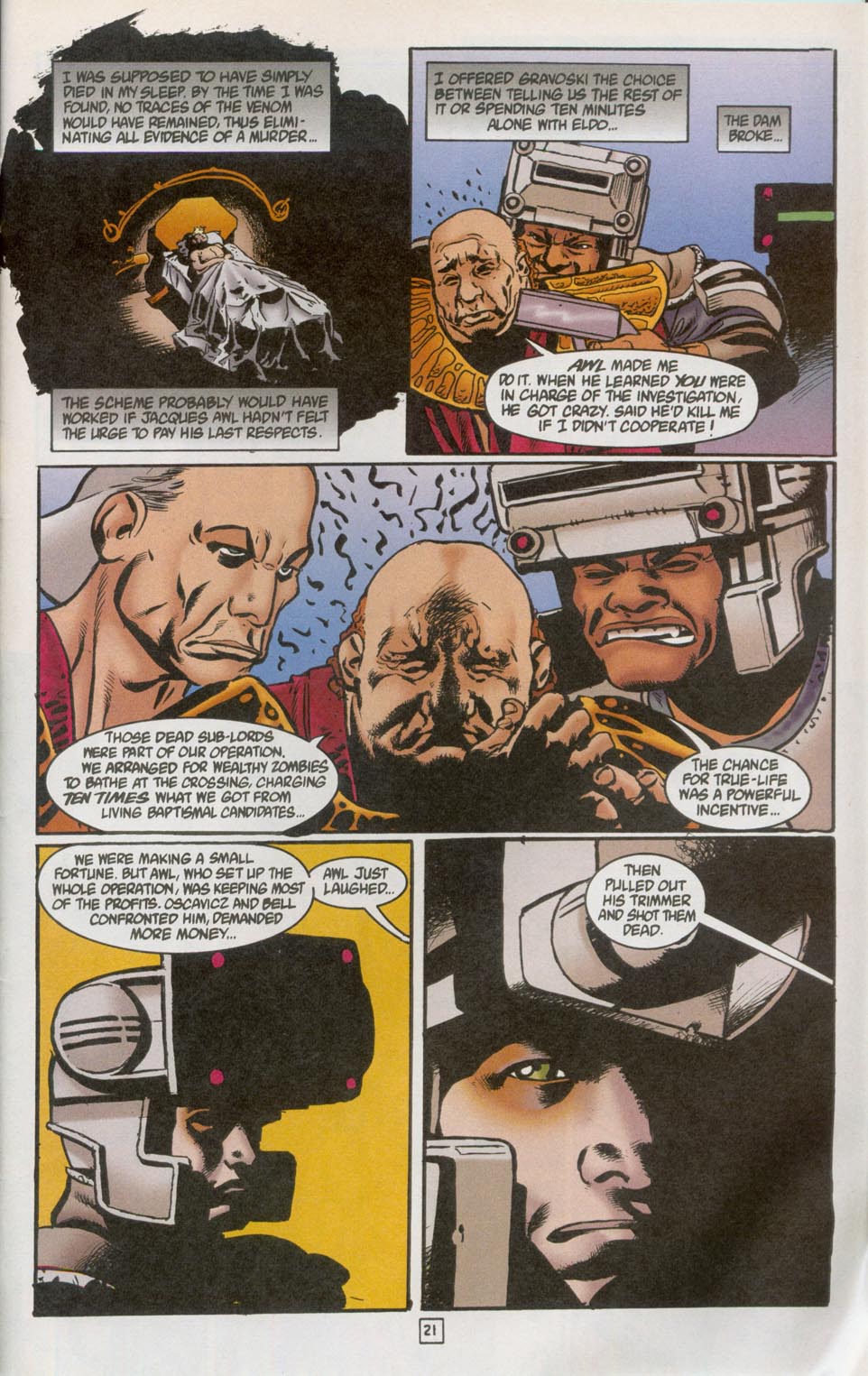 Read online Dead Corps(e) comic -  Issue #3 - 22