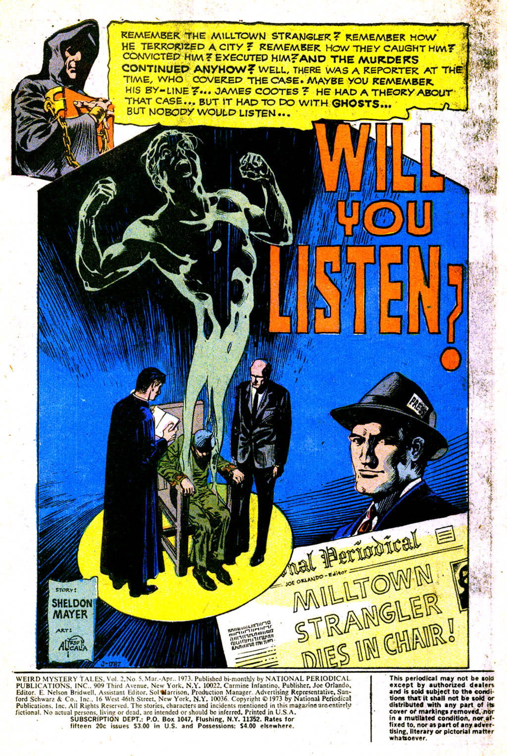 Read online Weird Mystery Tales comic -  Issue #5 - 3