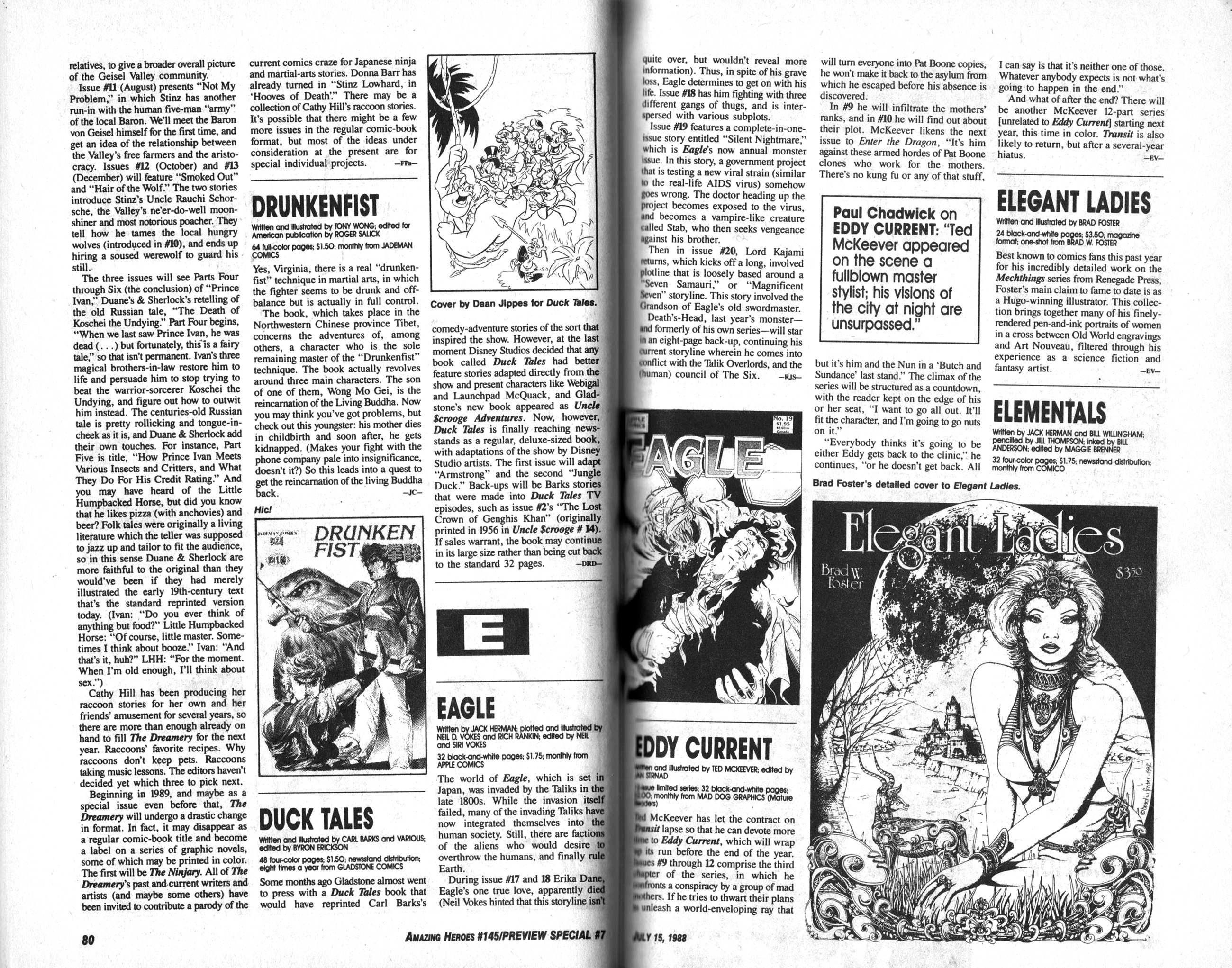 Read online Amazing Heroes comic -  Issue #145 - 42