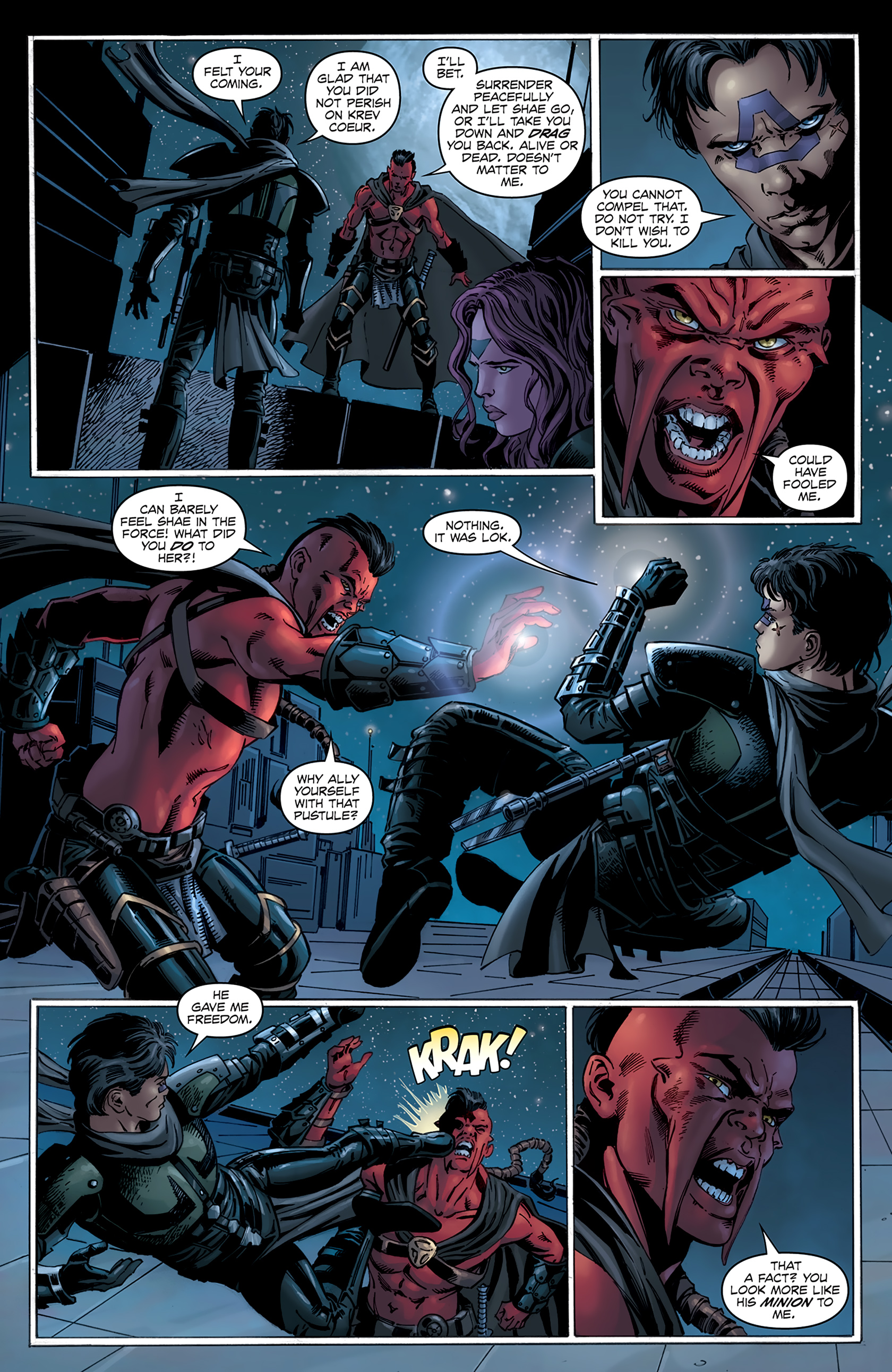 Read online Star Wars: Dawn of the Jedi - Prisoner of Bogan comic -  Issue #5 - 12