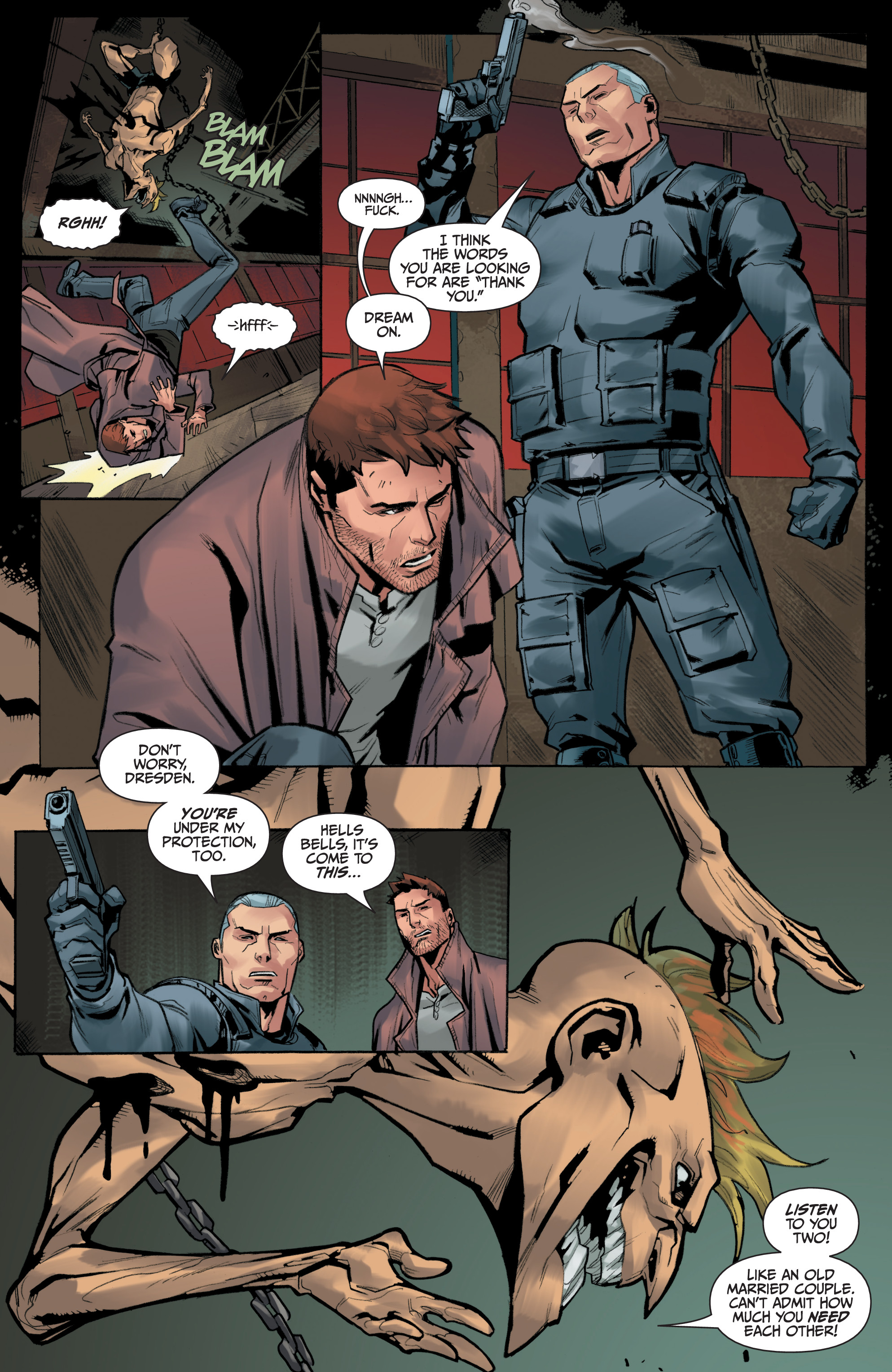 Read online Jim Butcher's The Dresden Files: Wild Card comic -  Issue #6 - 17