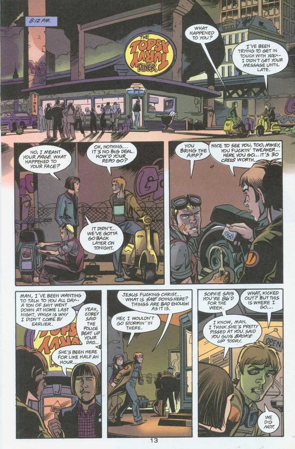 Read online Deadenders comic -  Issue #1 - 13