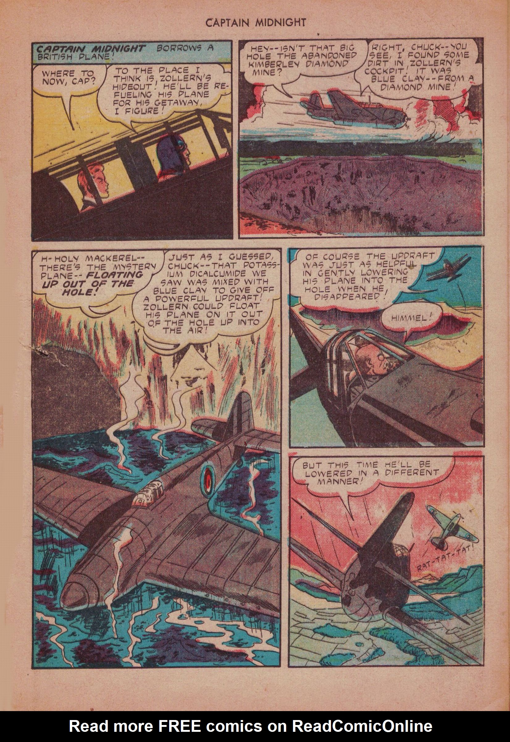 Read online Captain Midnight (1942) comic -  Issue #15 - 17