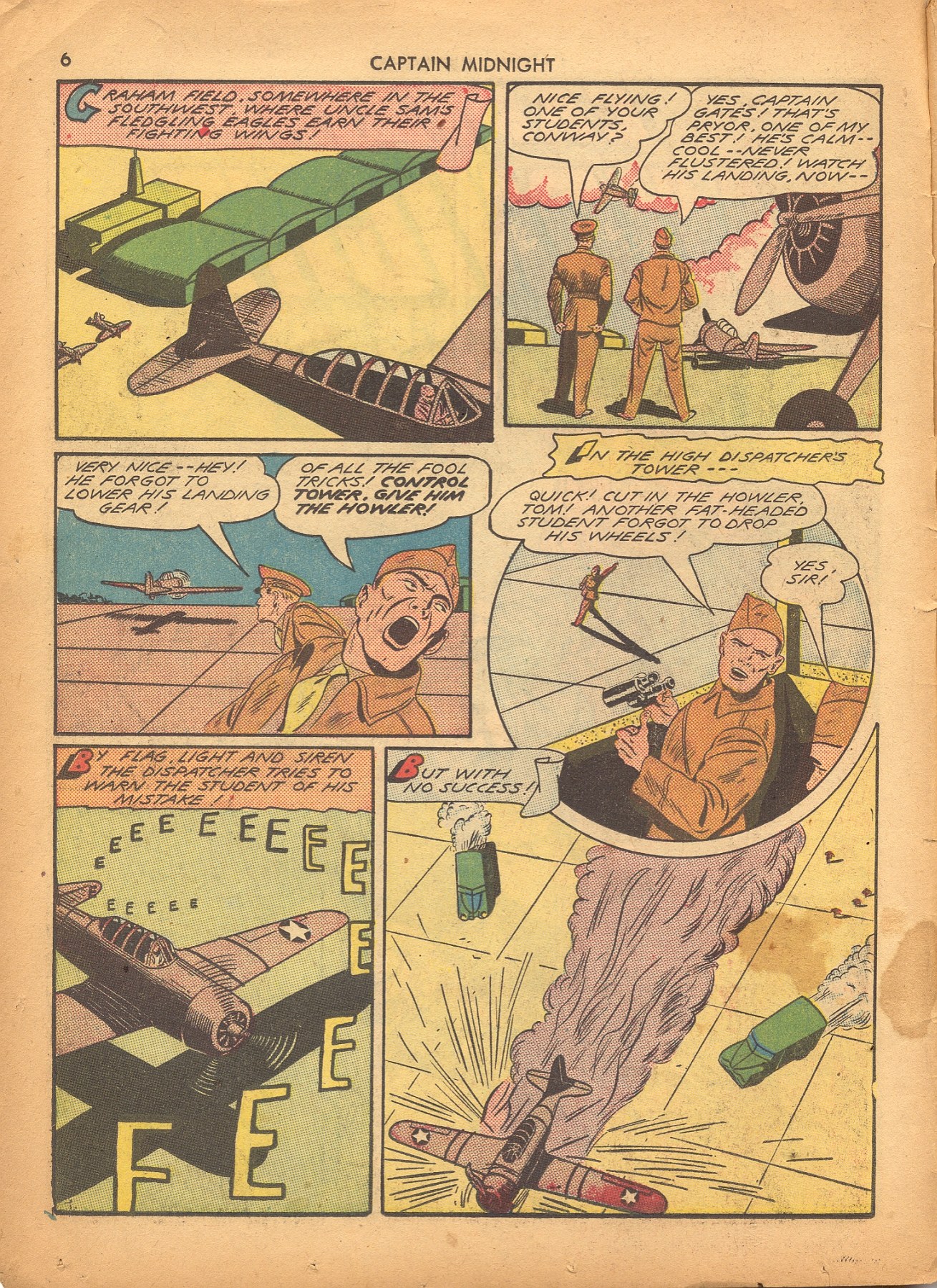 Read online Captain Midnight (1942) comic -  Issue #4 - 7