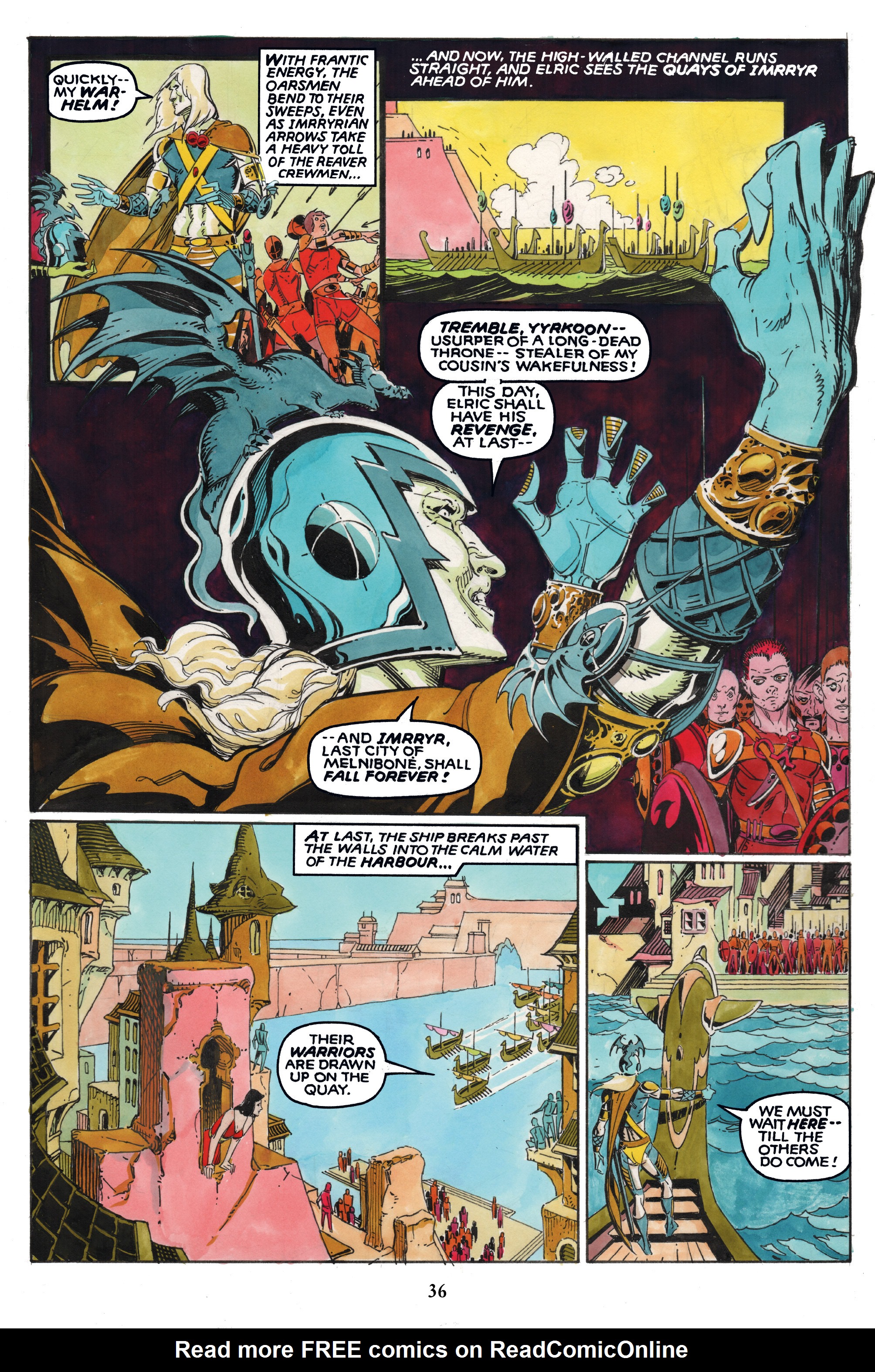 Read online The Michael Moorcock Library comic -  Issue # TPB 3 - 36