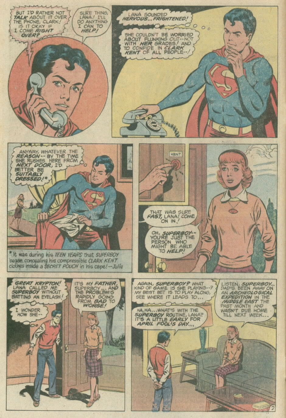 The New Adventures of Superboy 2 Page 2