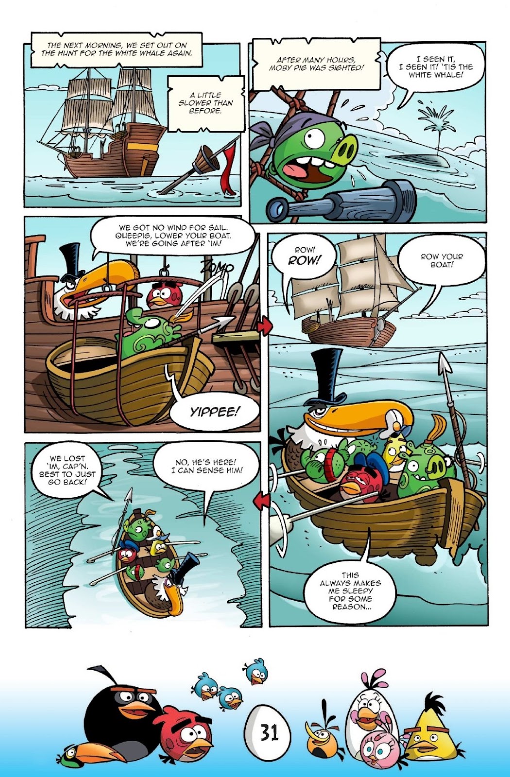 Angry Birds Comics Quarterly issue Issue Furious Fowl - Page 32