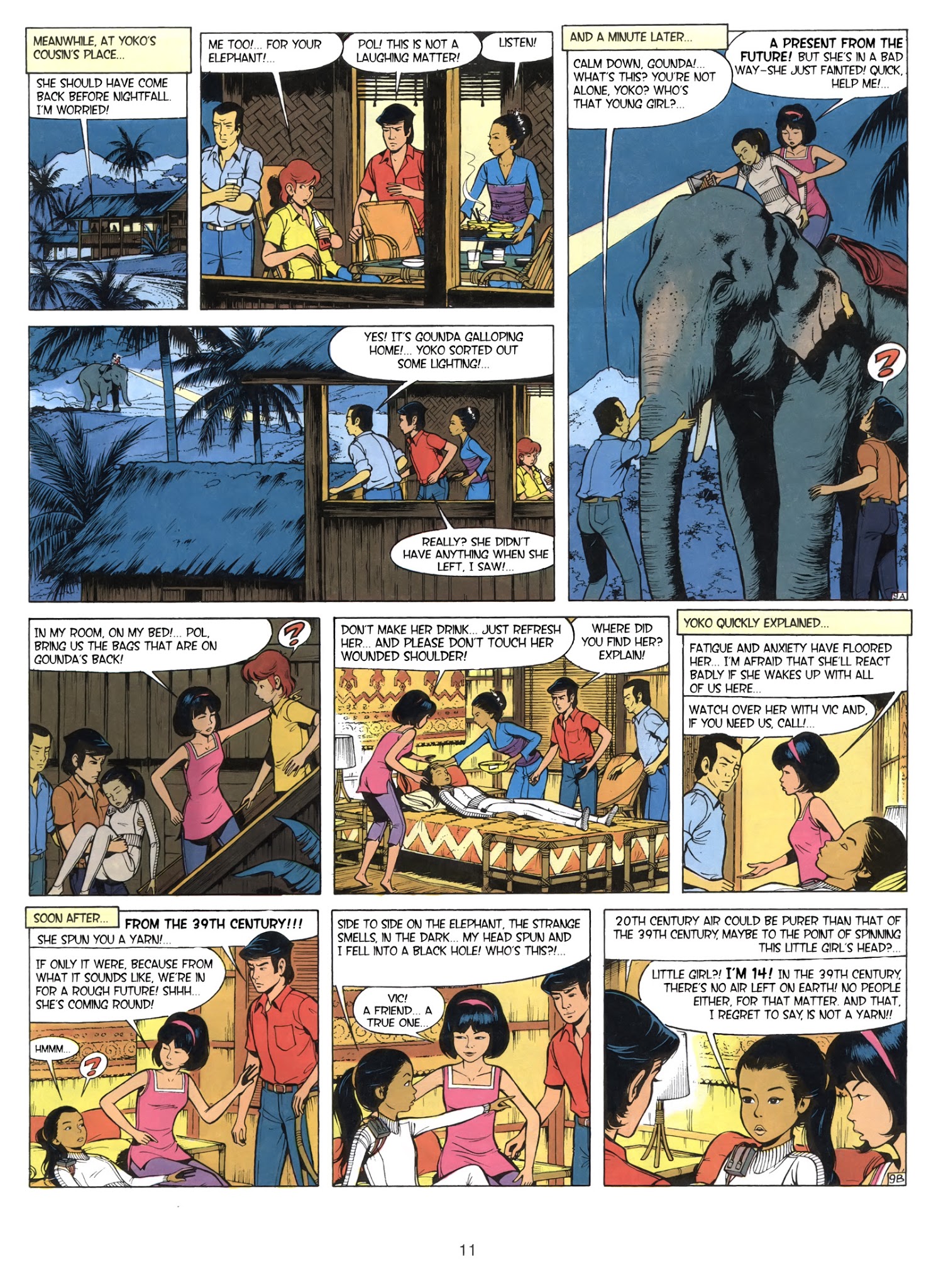 Read online Yoko Tsuno comic -  Issue #2 - 13