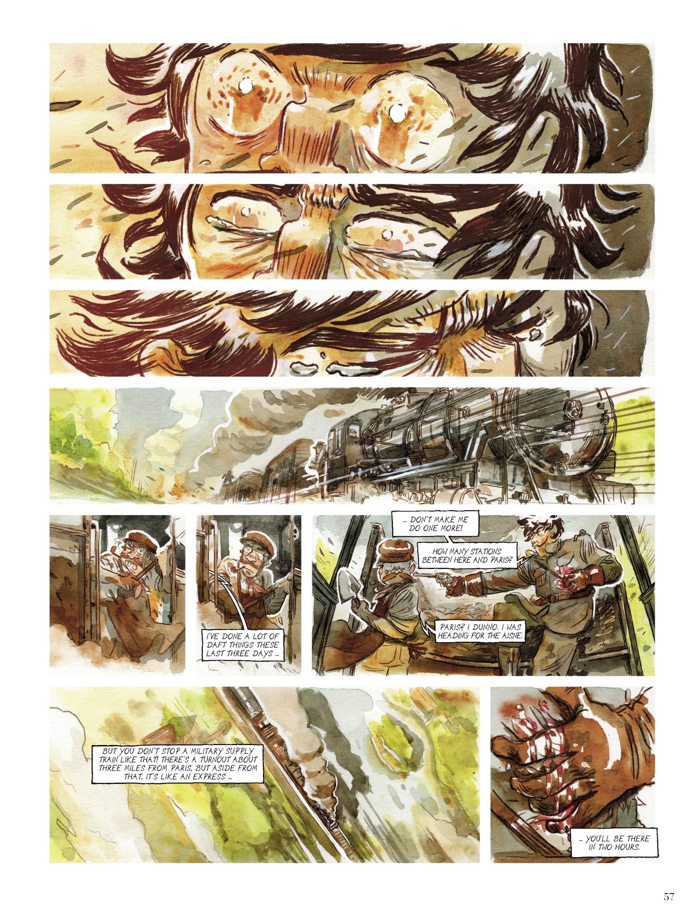 Read online Swan Song comic -  Issue #2 - 57
