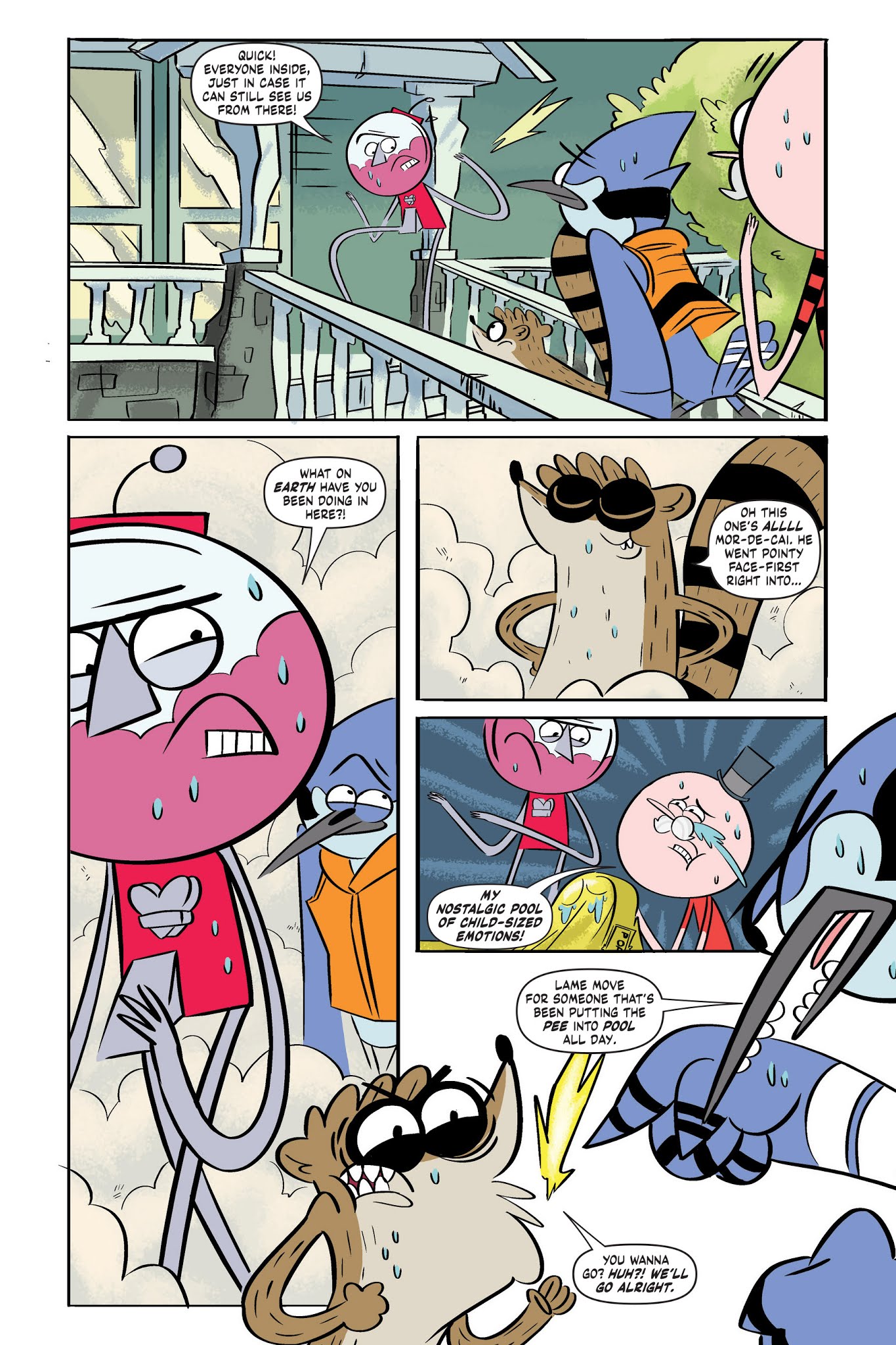 Read online Regular Show: Hydration comic -  Issue # TPB (Part 1) - 73