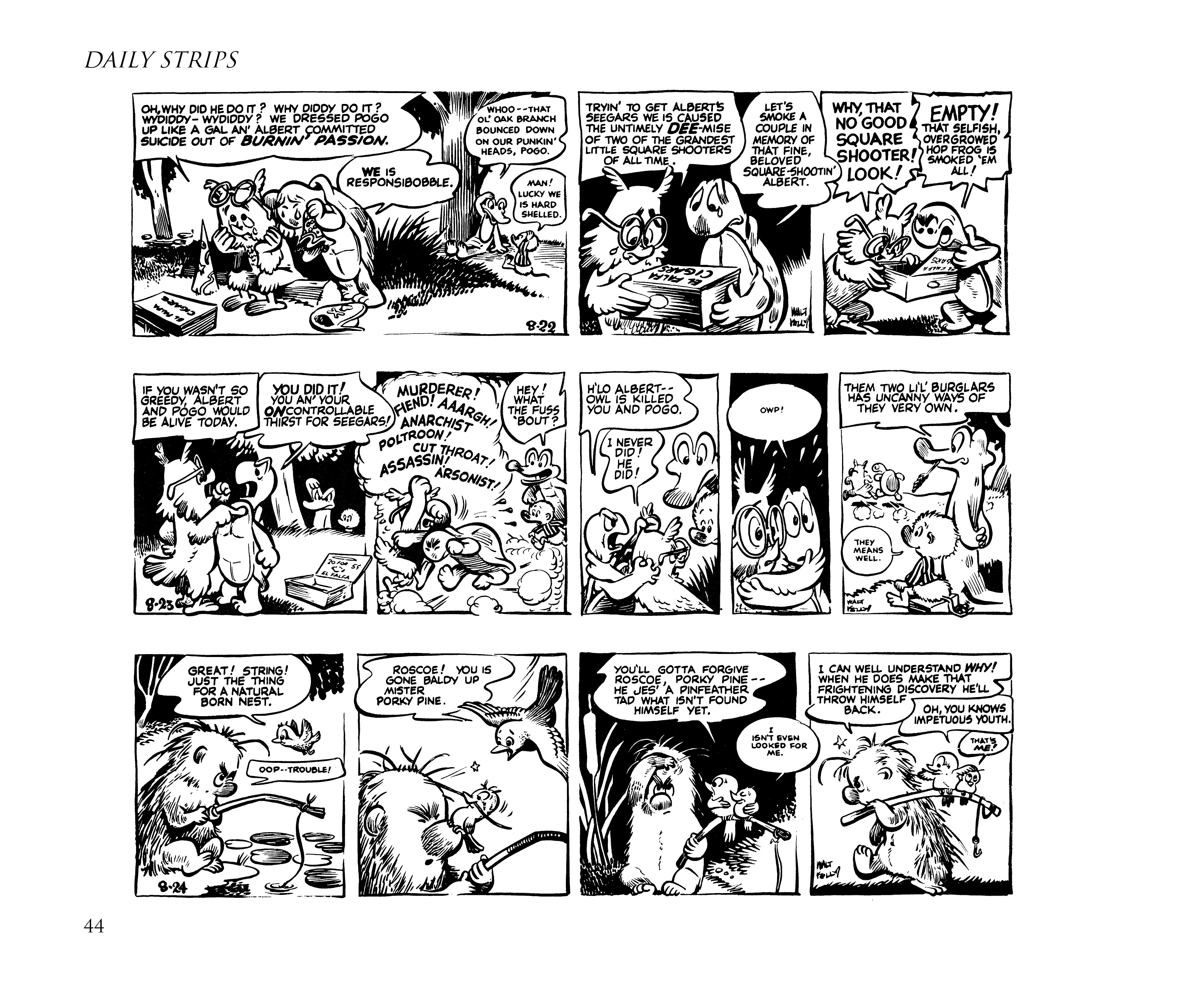 Read online Pogo by Walt Kelly: The Complete Syndicated Comic Strips comic -  Issue # TPB 1 (Part 1) - 62