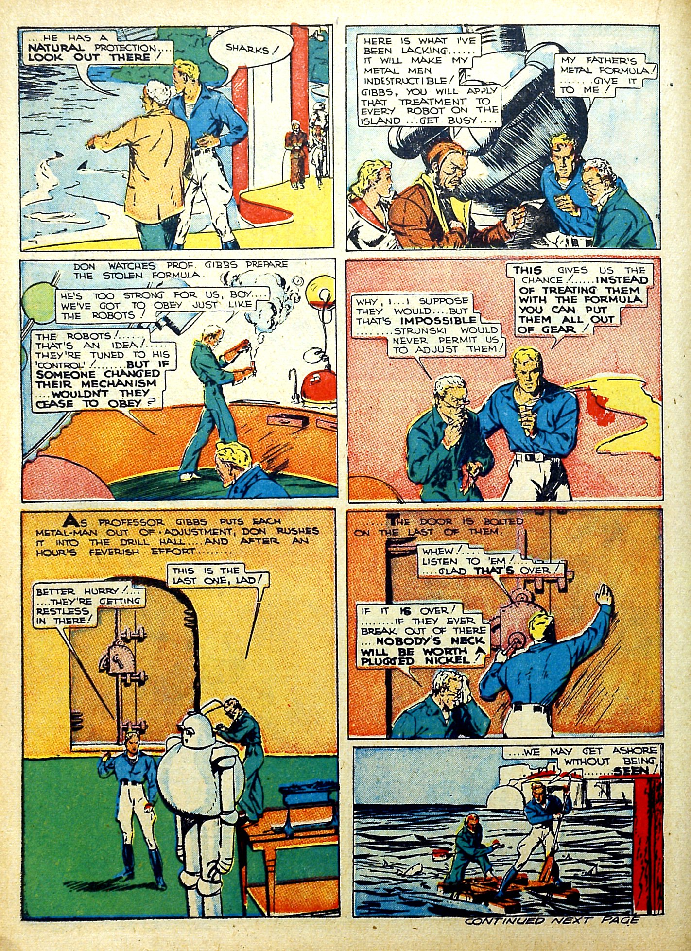 Read online Reg'lar Fellers Heroic Comics comic -  Issue #11 - 22